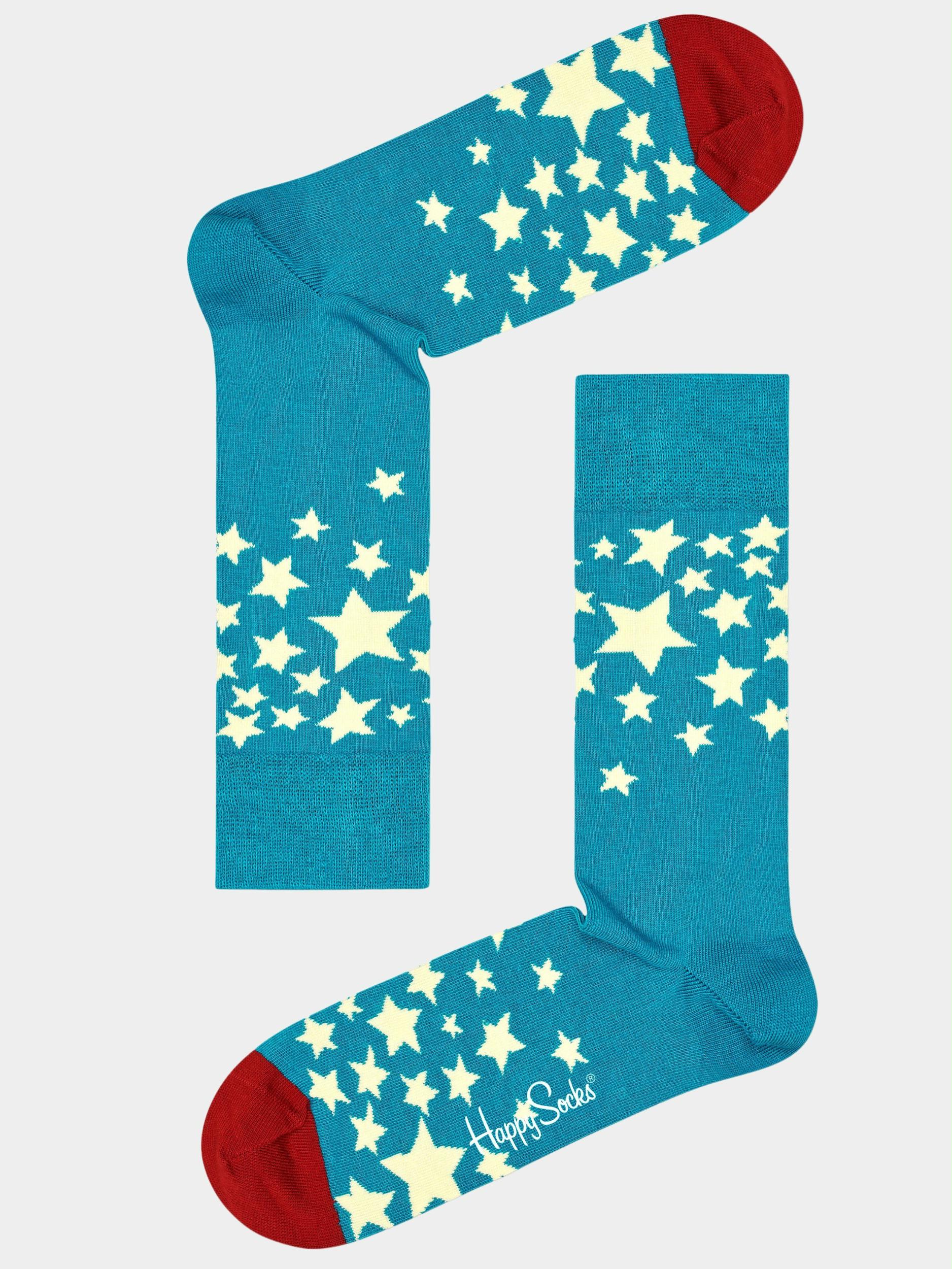 Happy Socks Sokken Blauw Stars STS01/6700