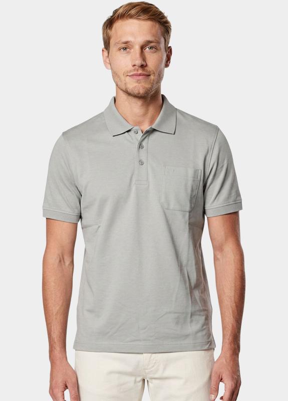 Commander flag Polo heren Grijs  214008350/804