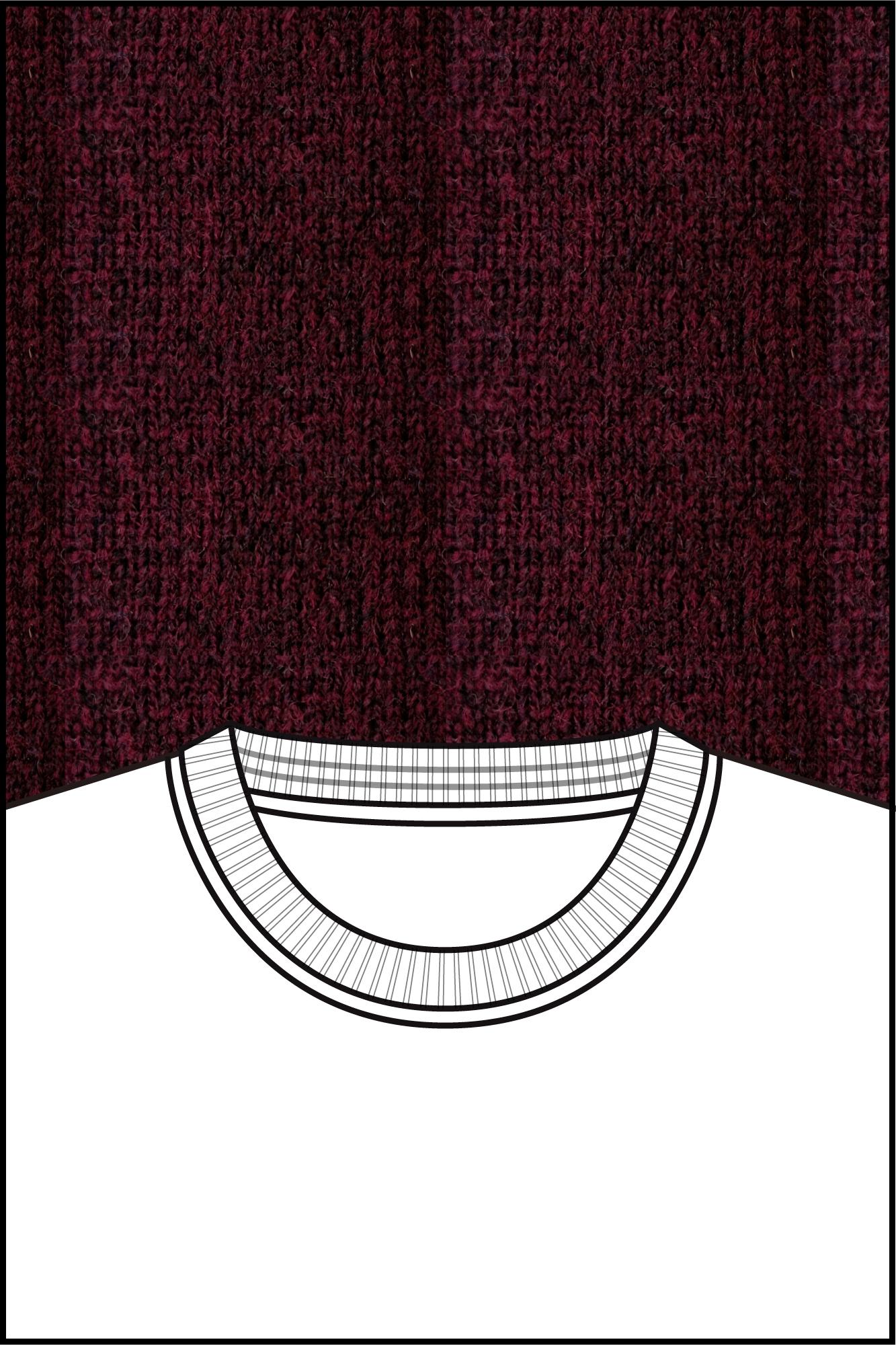 Baileys Pullover Paars Crew Neck Pullover  12gg sing 520072/495