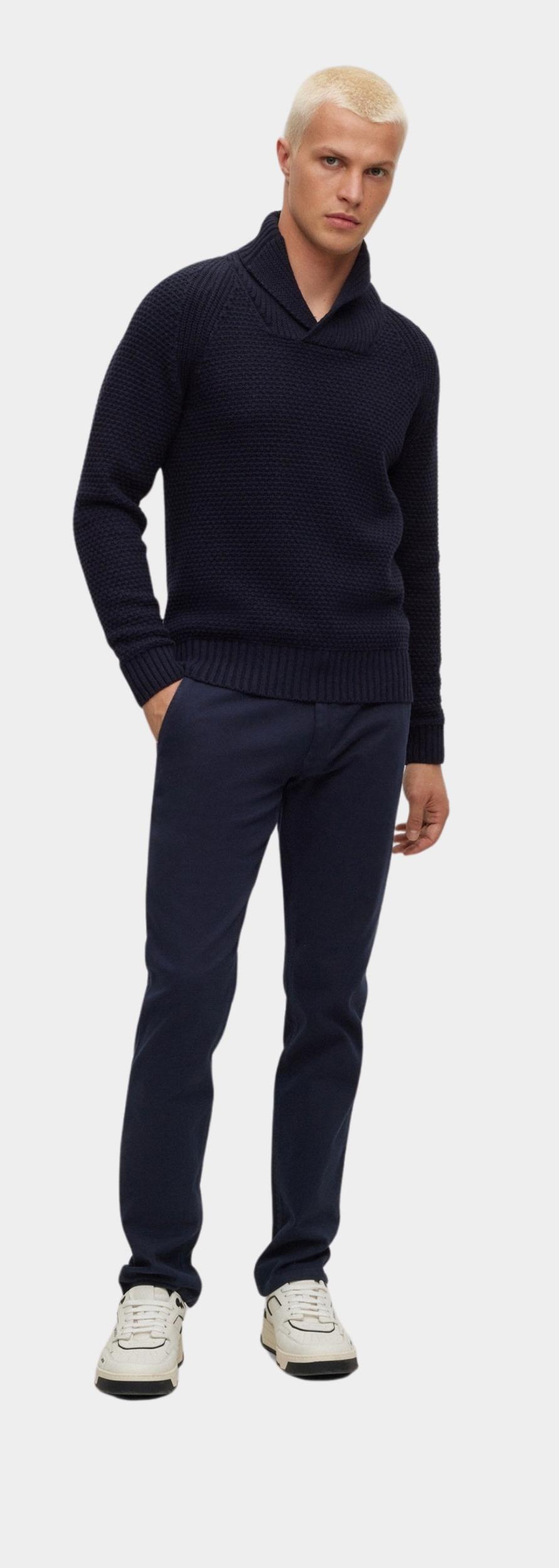 BOSS Orange Pullover Blauw Amado 10252317 01 50498944/404