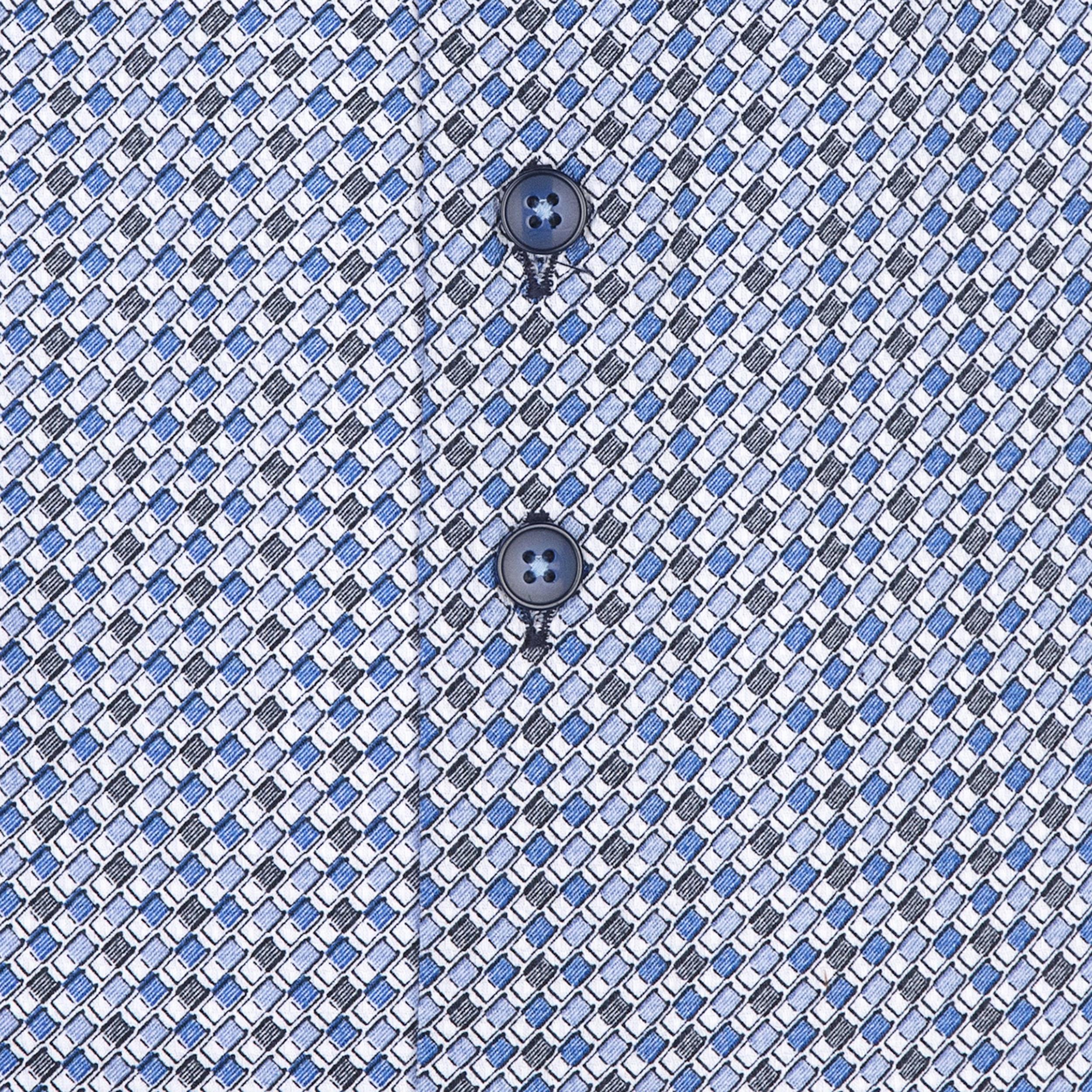 R2 Amsterdam Overhemd extra lange mouw Blauw Widespread XLS 122.WSP.XLS.045/014