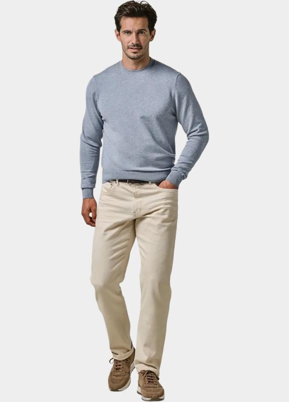 Profuomo Pullover Blauw  PPWJ10001/D