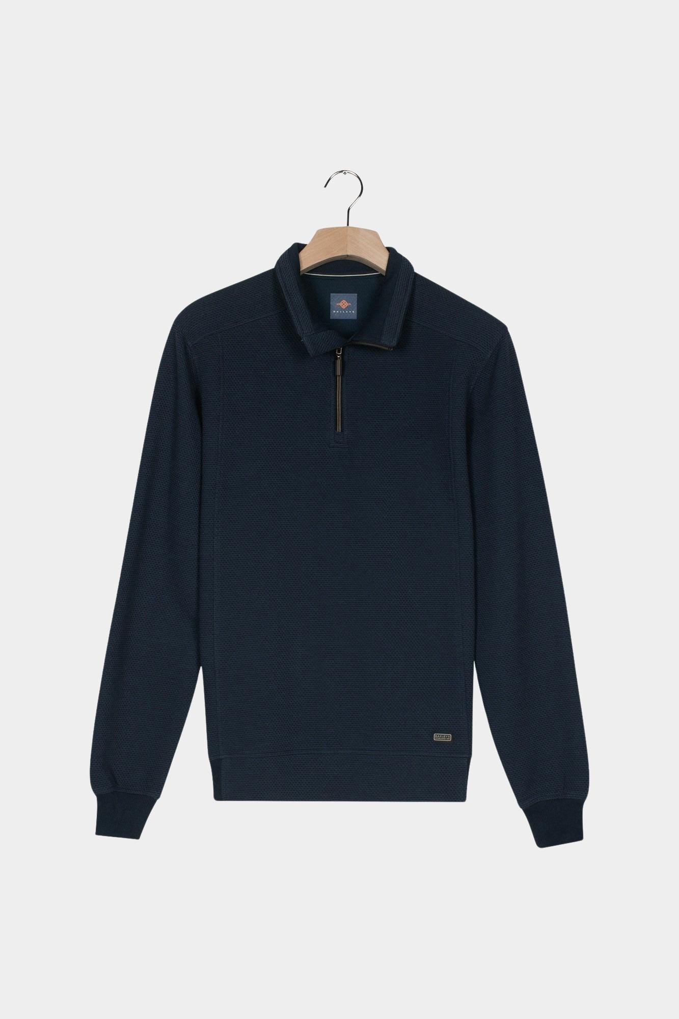 Baileys sweat halfzip Blauw Sweatshirt 1/2 Zip  Hi-Low St 523131/67