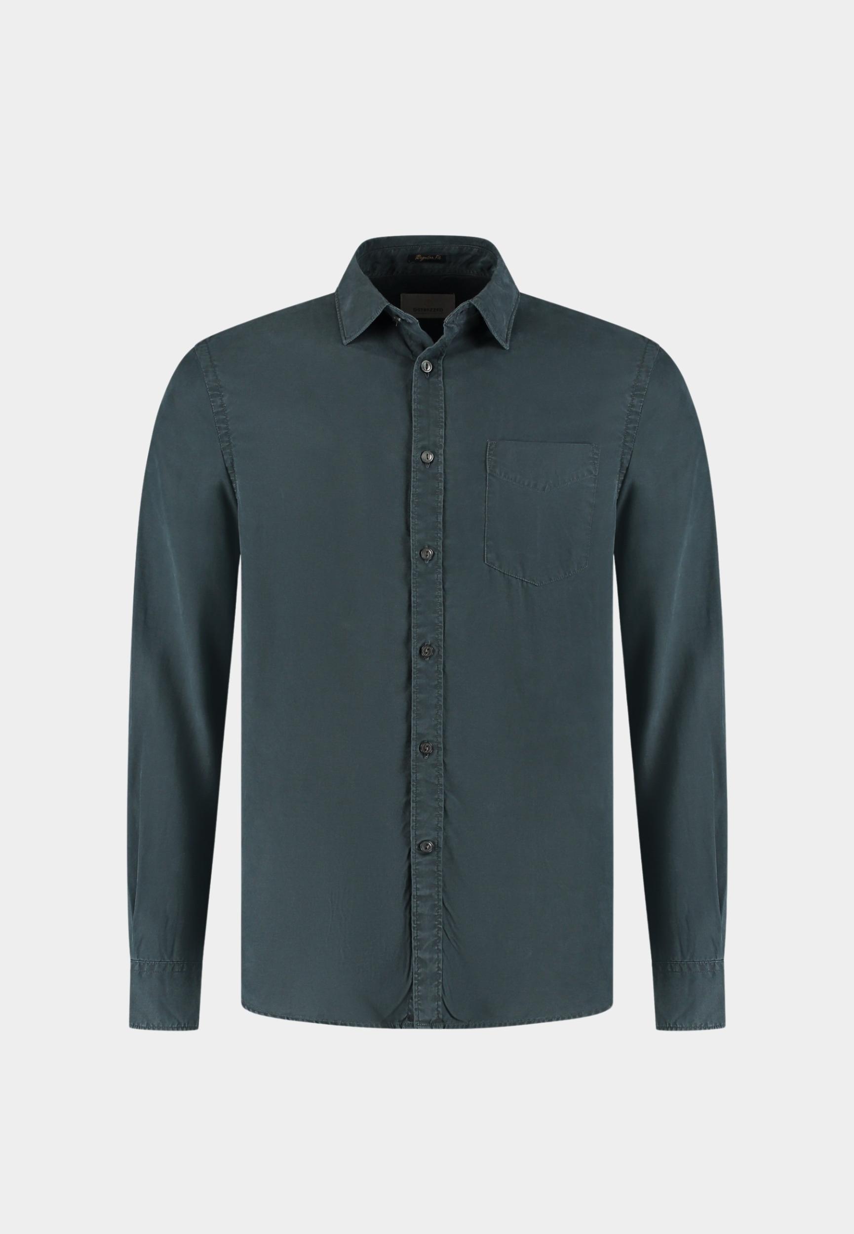 Dstrezzed Casual hemd lange mouw Groen DS_Lamont Shirt 303754-AW25/562