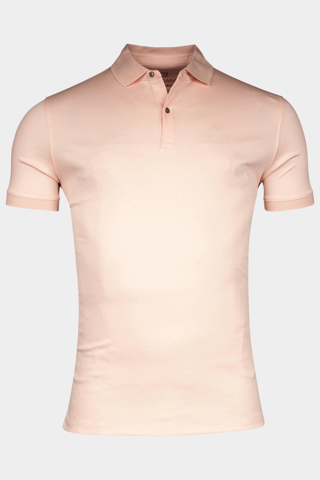 Giordano Polo korte mouw Roze Lino short sleeve polo Liquid 516578/31