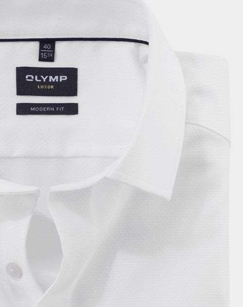 Olymp Business hemd lange mouw Wit Luxor 135674/00