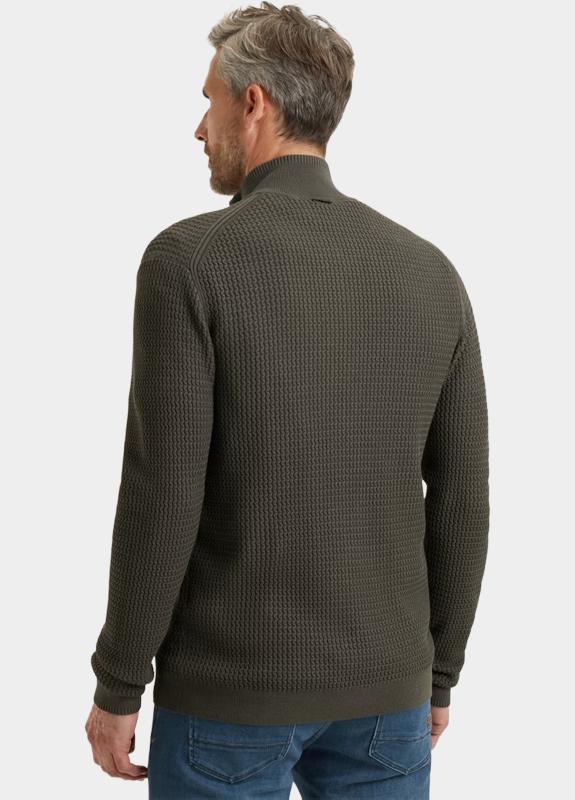 Vanguard Vest Grijs Zip jacket cotton modal VKC2511370/9161