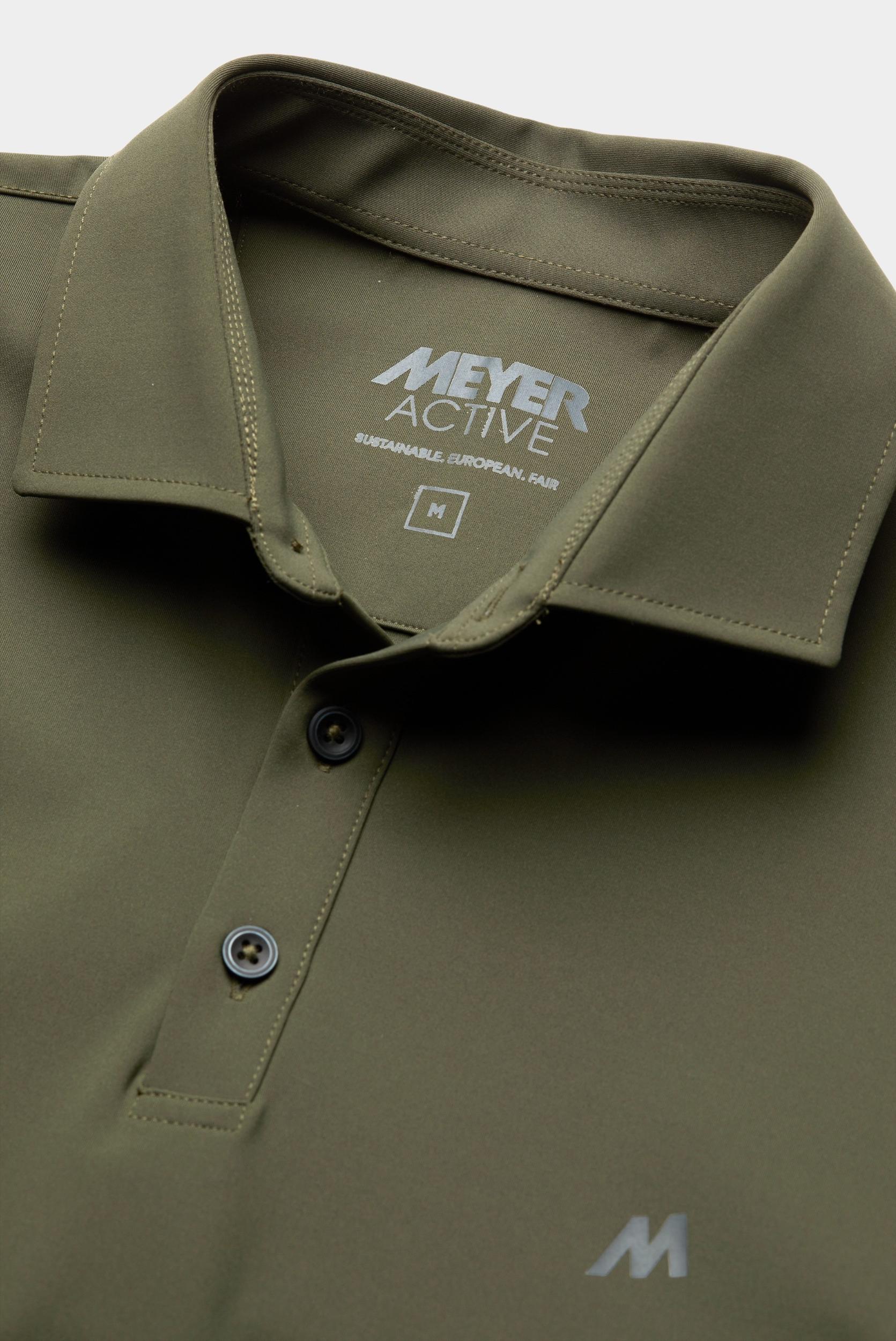 Meyer Polo lange mouw Groen BRYSON Art.9-9007 9529900700/27
