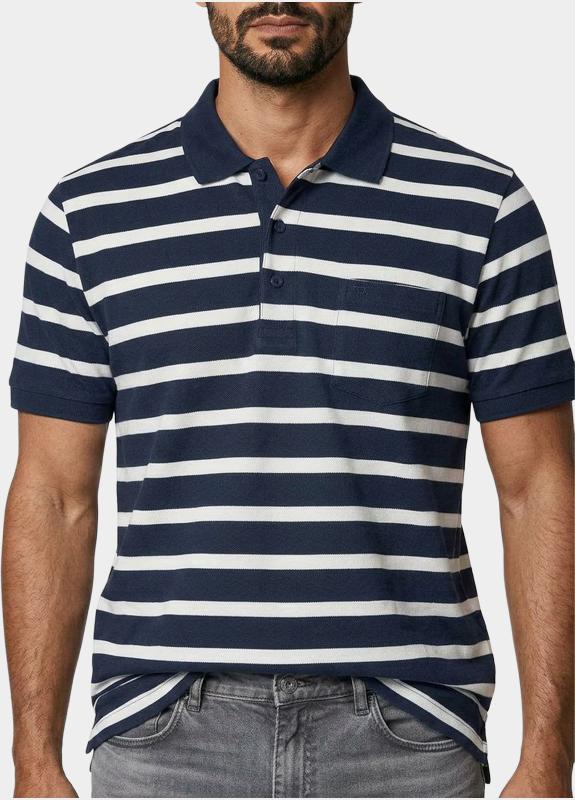 Commander flag Polo heren Blauw  214008359/640