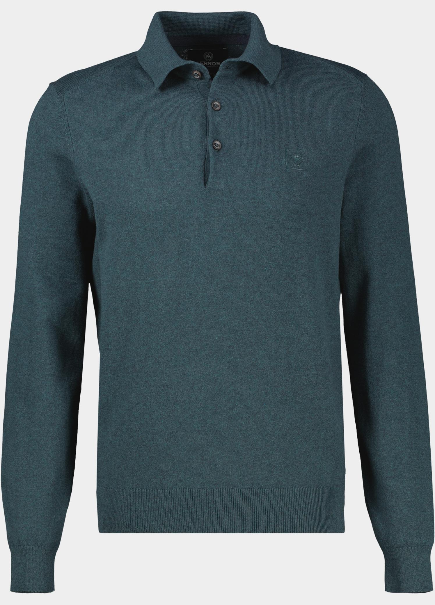 Lerros Polo lange mouwen heren Groen  2695220/666