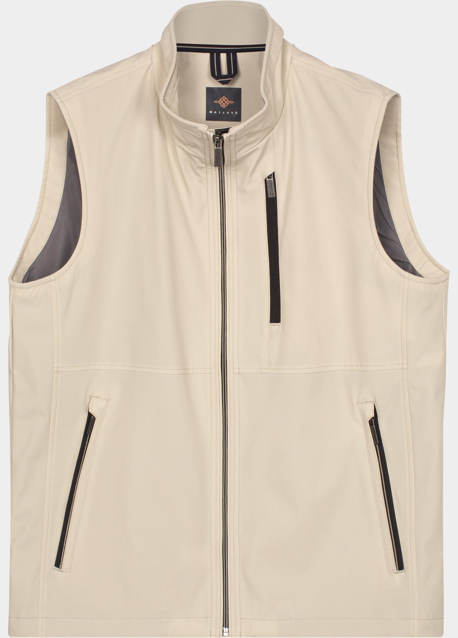 Baileys Bodywarmer heren Wit Bodywarmer  Chest Pocket 612530/81