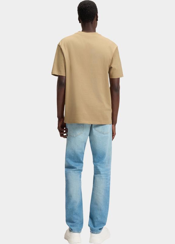 HUGO Red T-shirt korte mouw Beige Dapolino 10248326 01 50488330/269