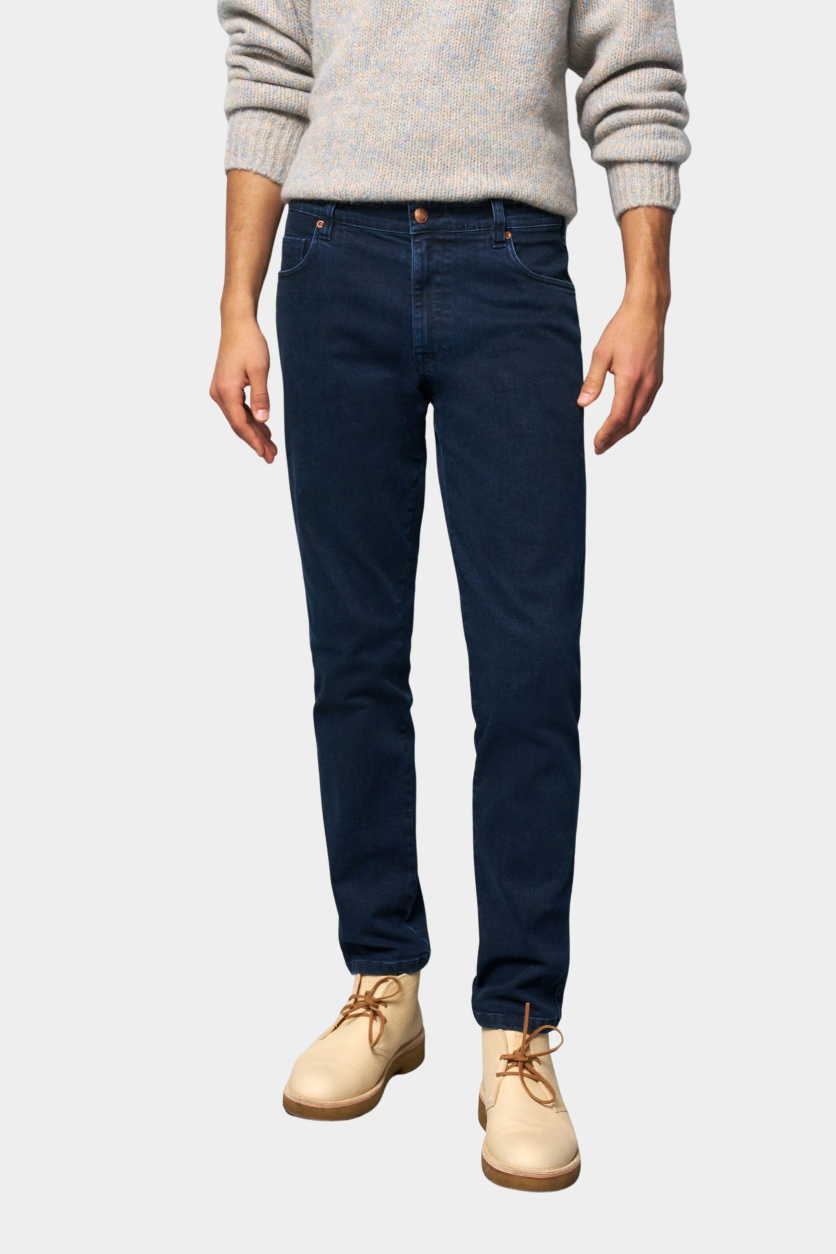 Meyer Flatfront Jeans Blauw SLIM Art.9-6272 3619627200/18