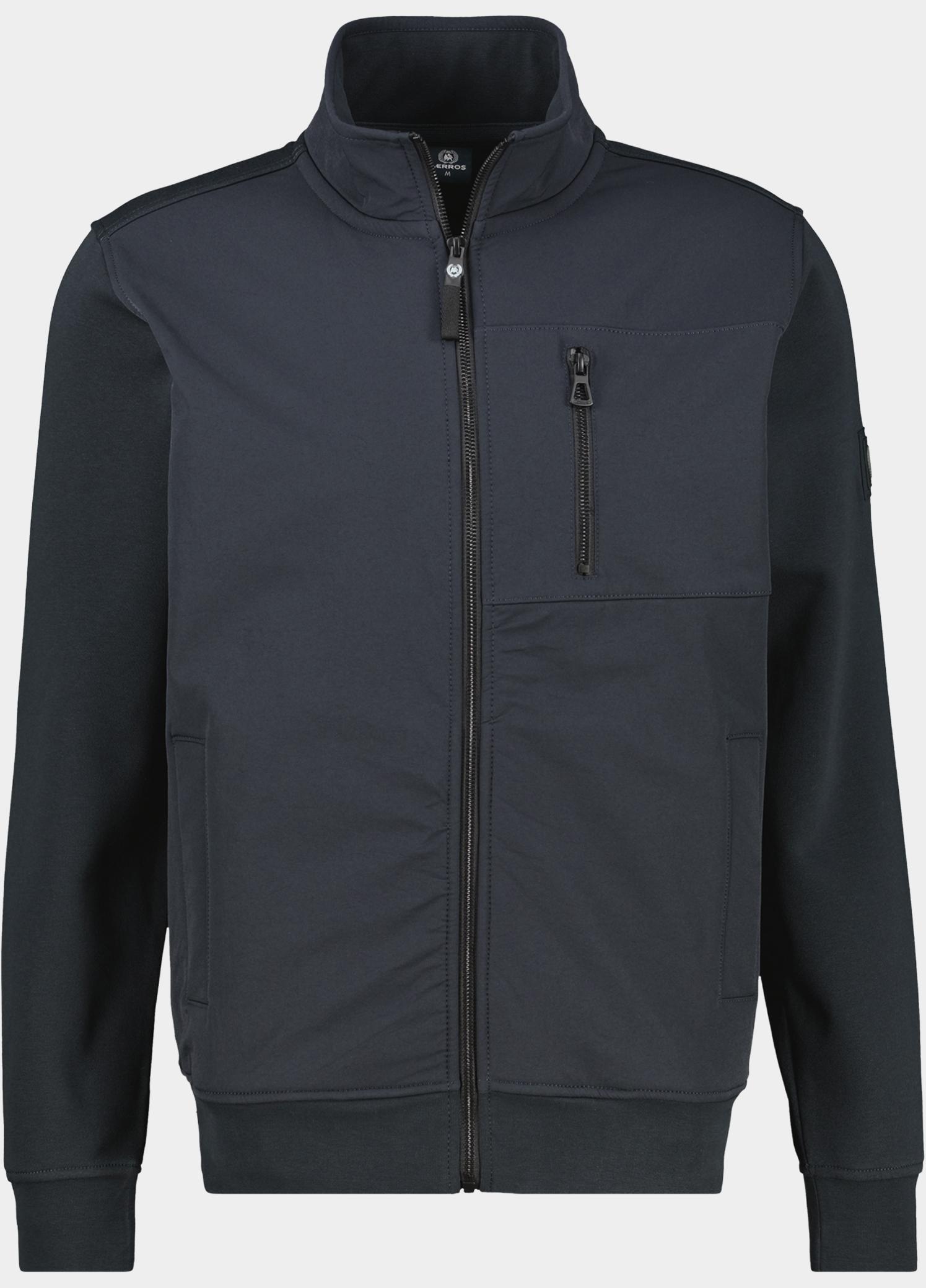 Lerros sweatvest heren Blauw  2684531/491