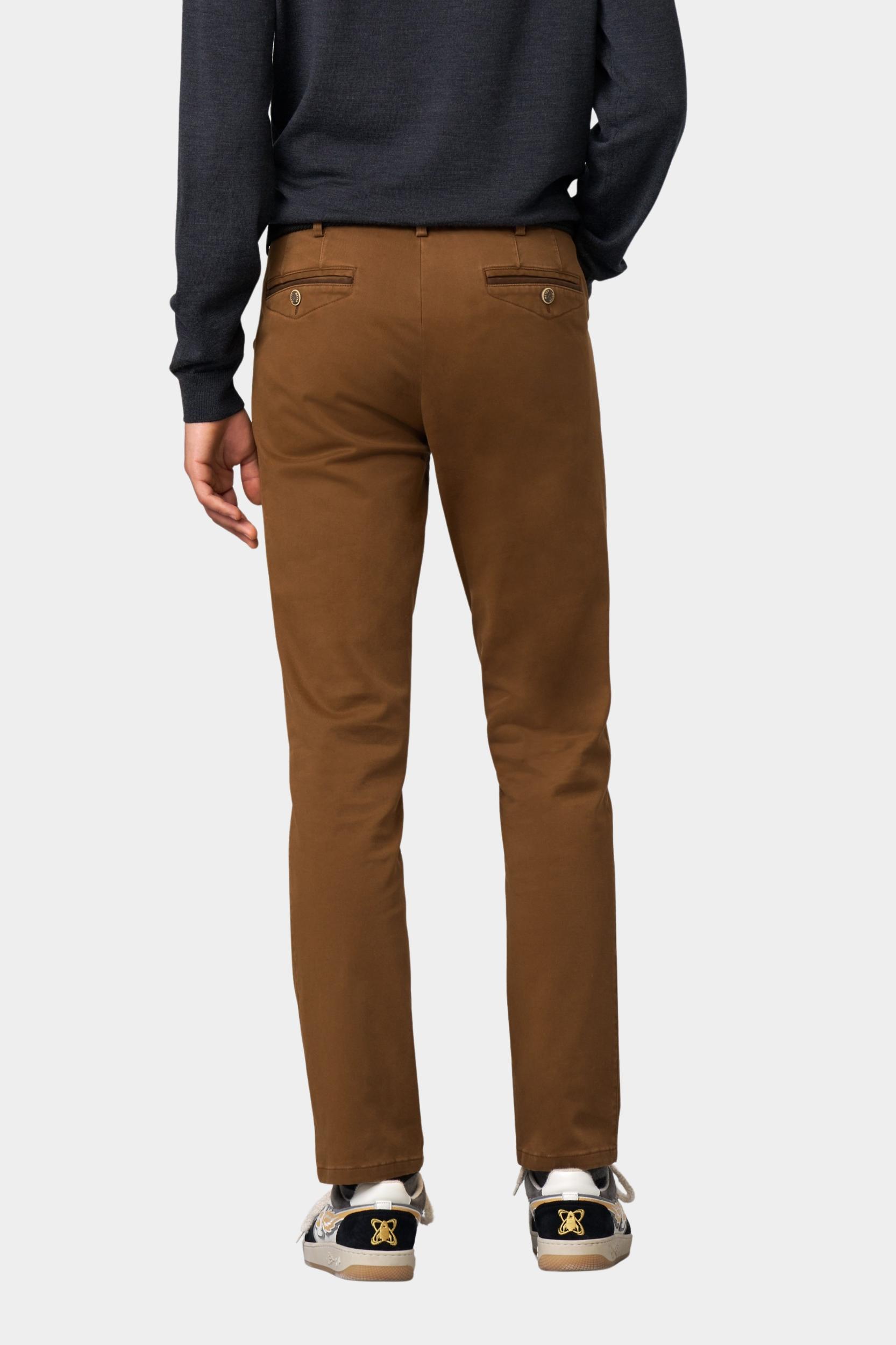 Meyer Katoenen Broek Rood CHICAGO Art.2-5612 3322561200/46
