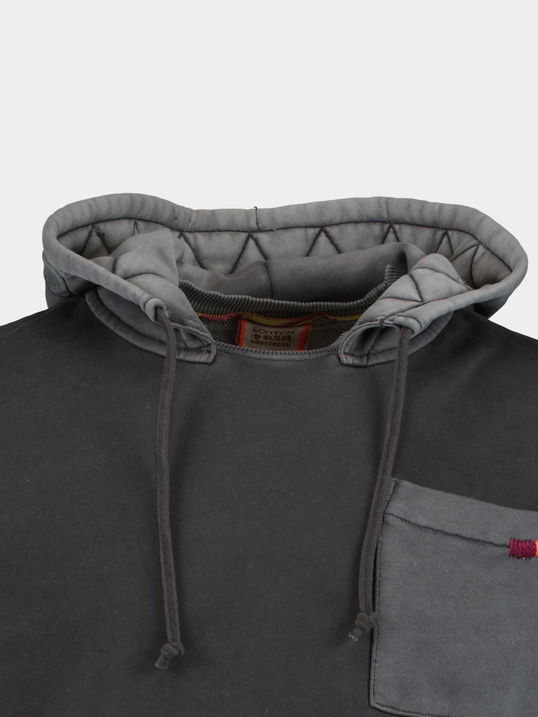 Scotch & Soda Sweater Grijs hoodie 174500/6721