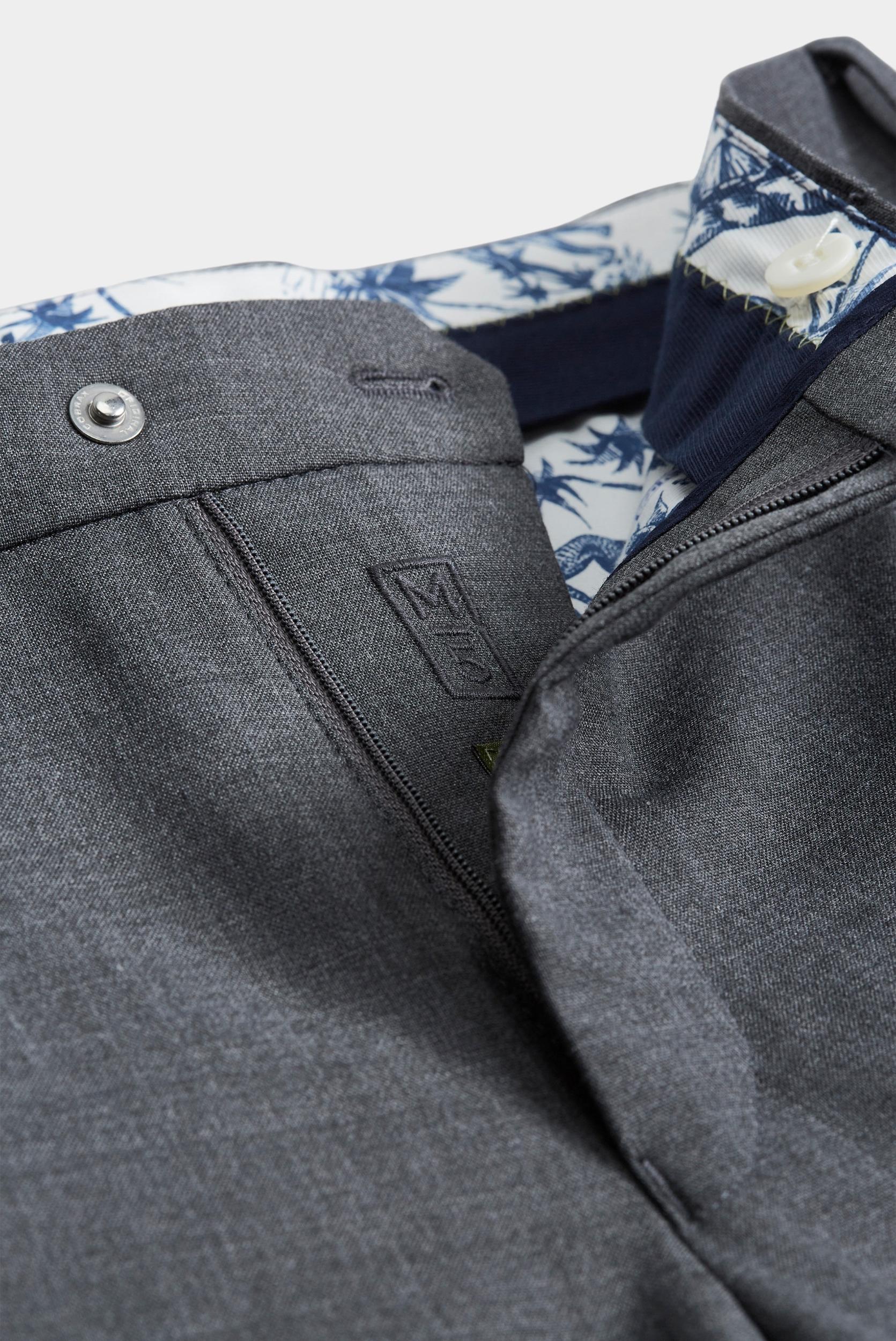 Meyer Wollen Pantalon Grijs M5 CHINO Art.9-6166 3649616600/07