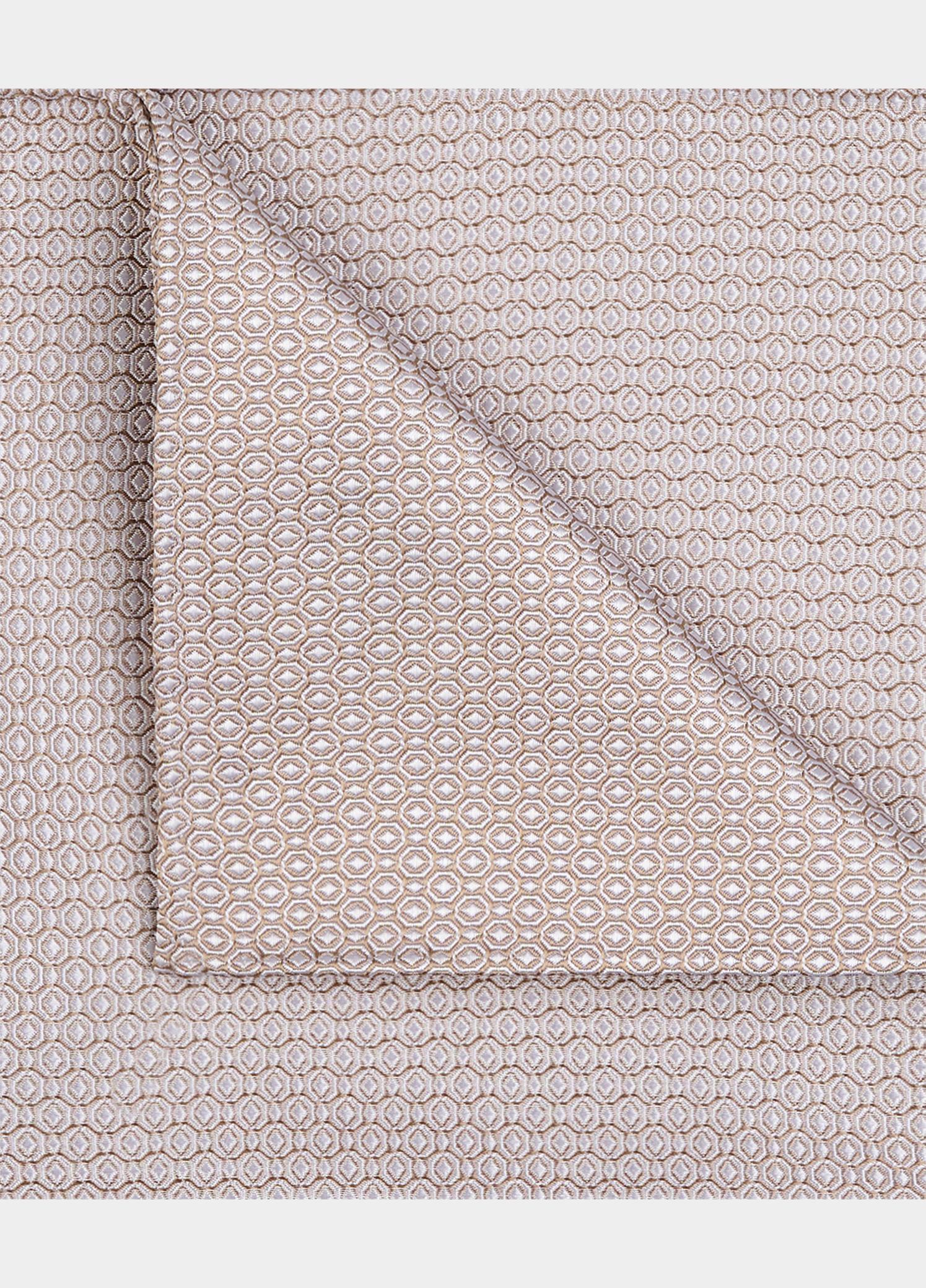 Profuomo Pochet Beige PSQ SILK WOVEN BEIGE PPWN10071/B