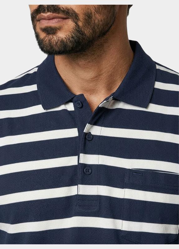 Commander flag Polo heren Blauw  214008359/640