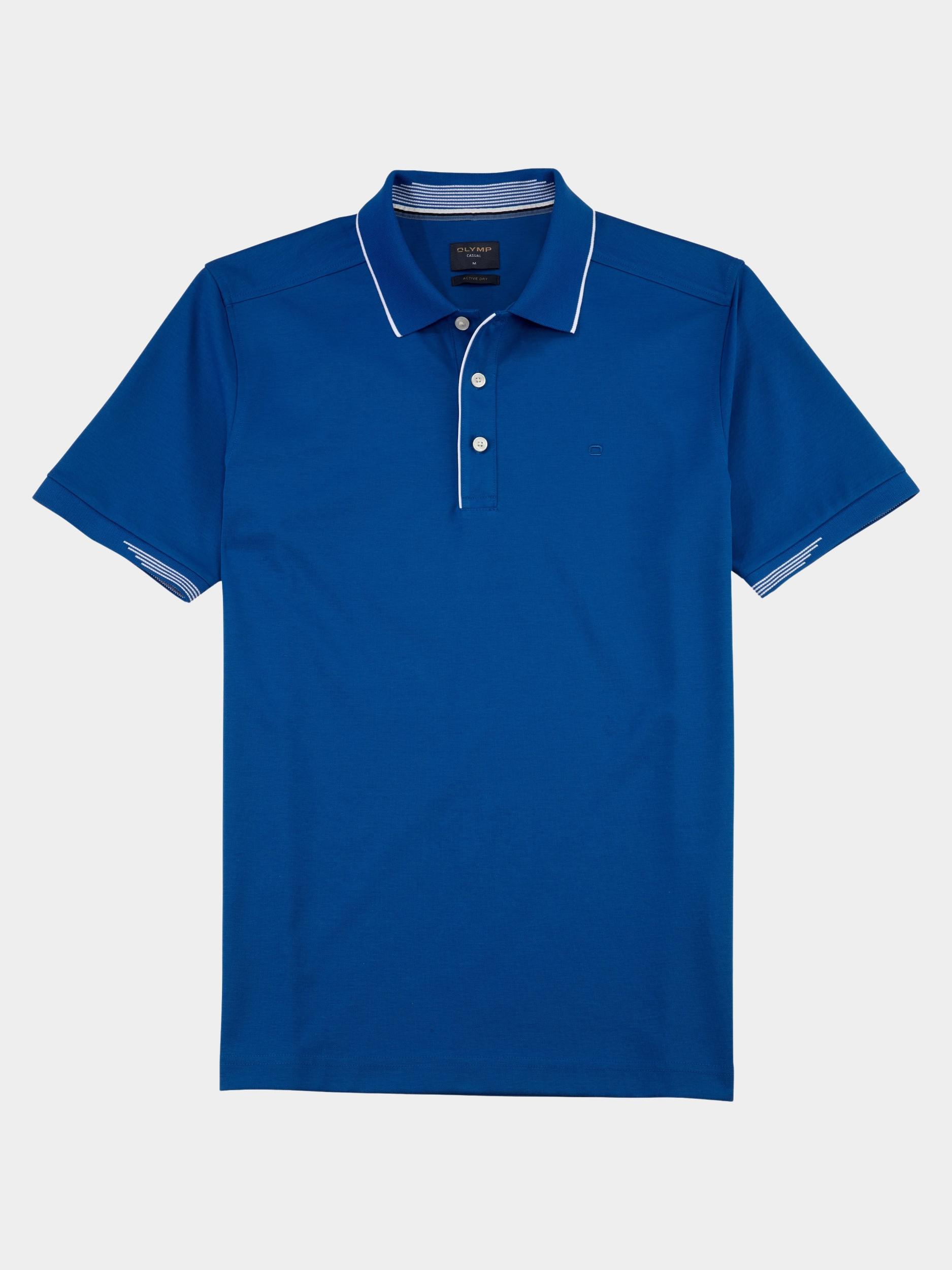 Olymp Polo korte mouw Blauw Functional Polo 540172/15