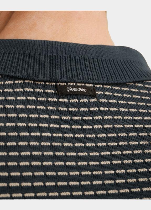 Vanguard Polo korte mouw Blauw Short sleeve polo cotton moda VPSS2604864/5108