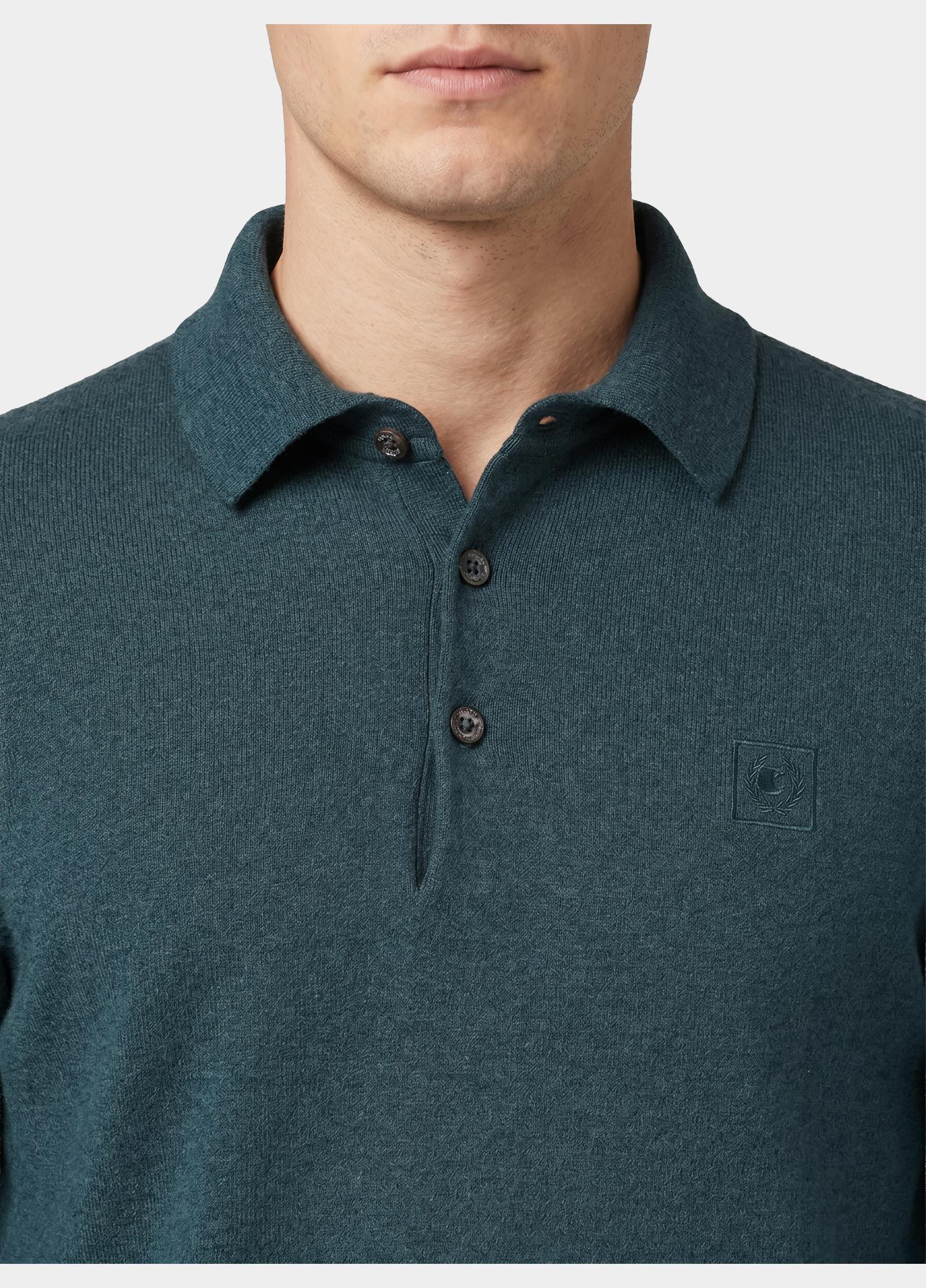Lerros Polo lange mouwen heren Groen  2695220/666