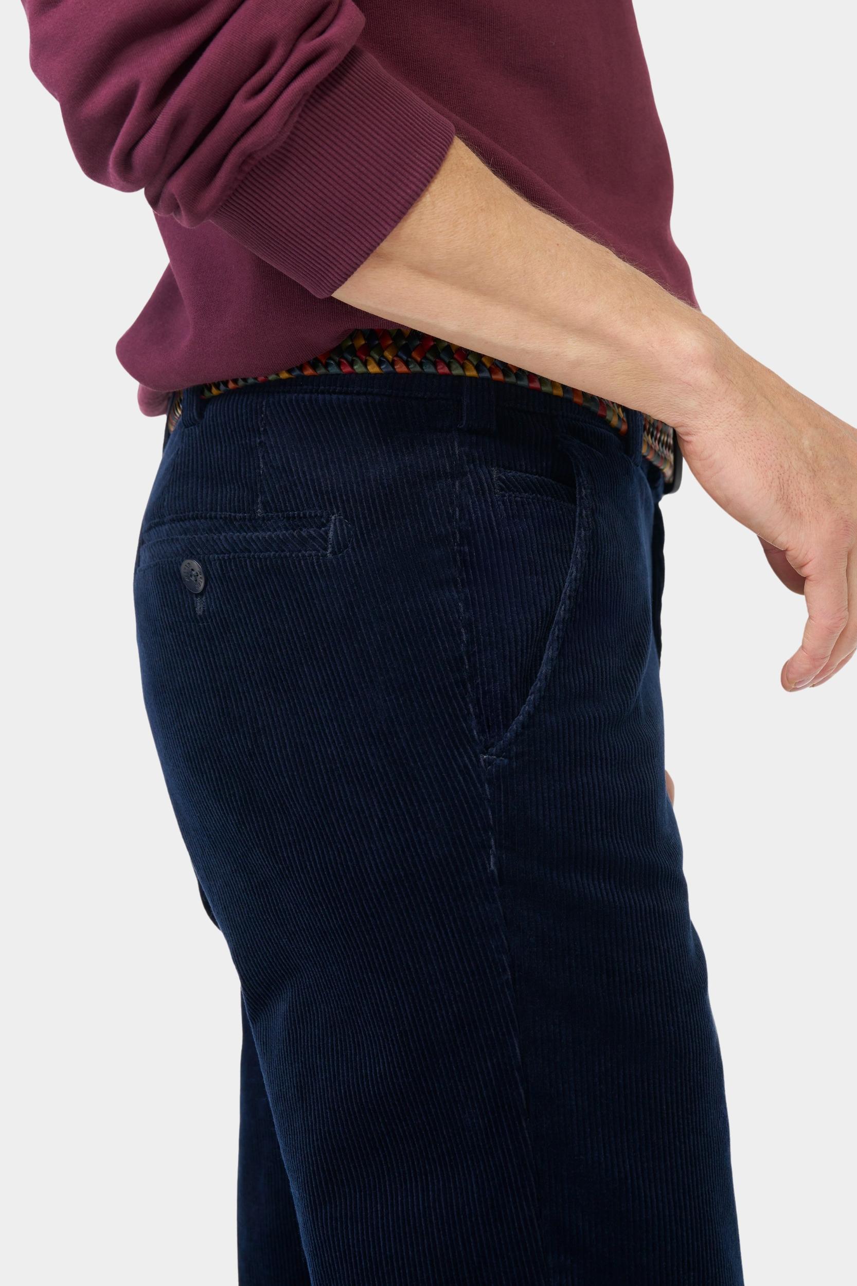 Meyer Chino Blauw Roma 2-3708 1152370800/18