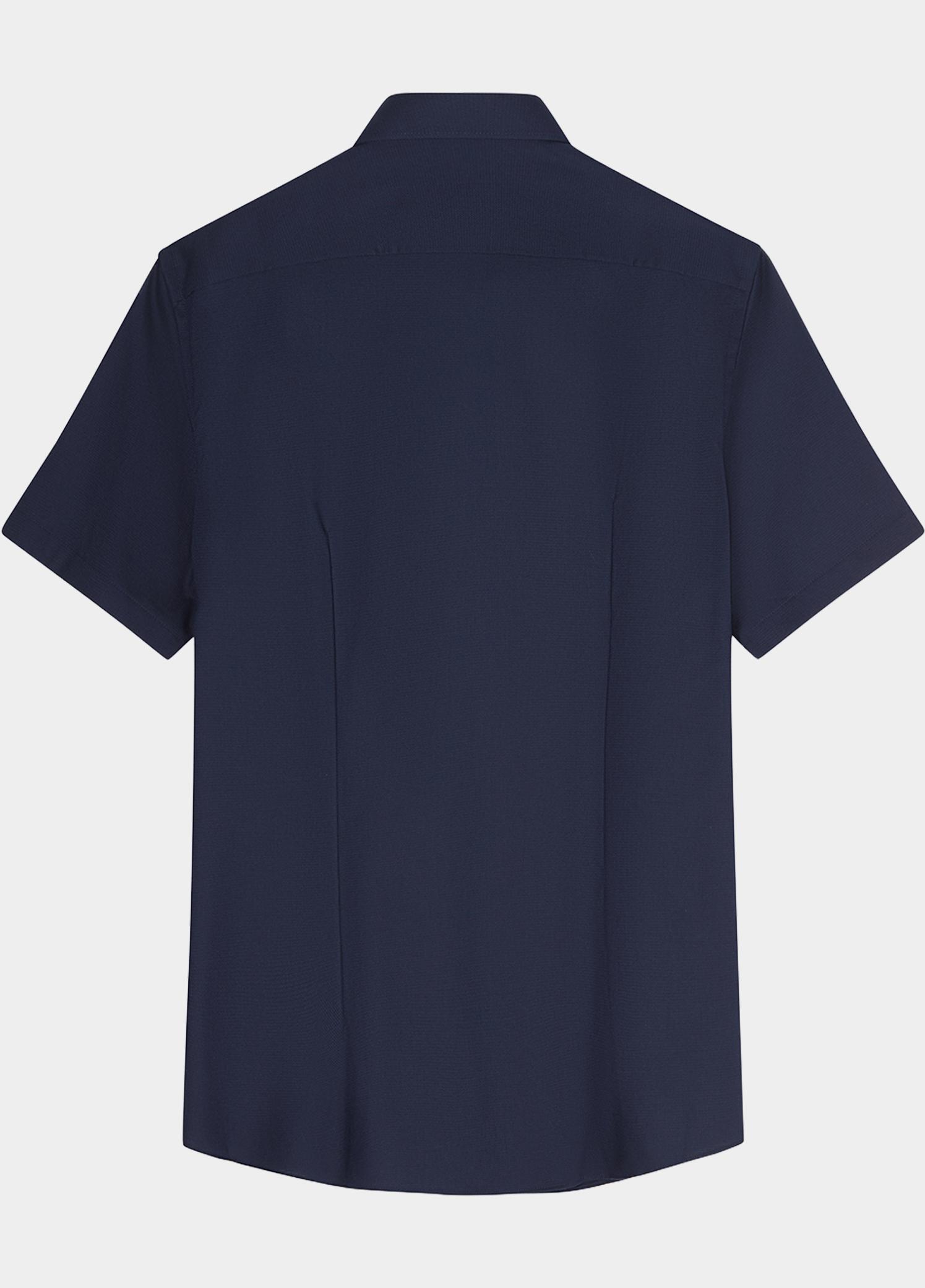Olymp Zakelijk hemd korte mouw Blauw Luxor 124612/18