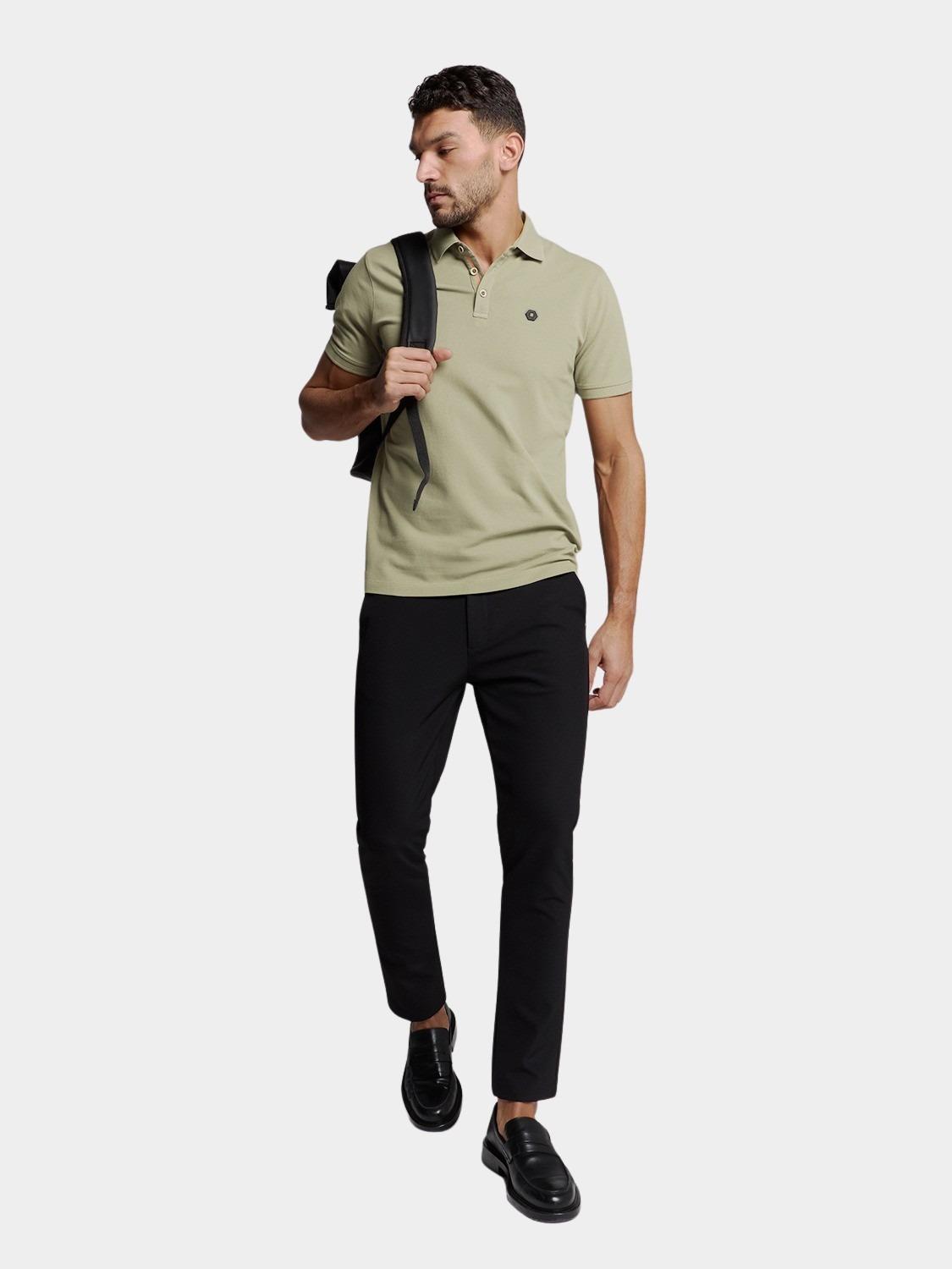 No Excess Polo korte mouw Groen  27380201SN/177