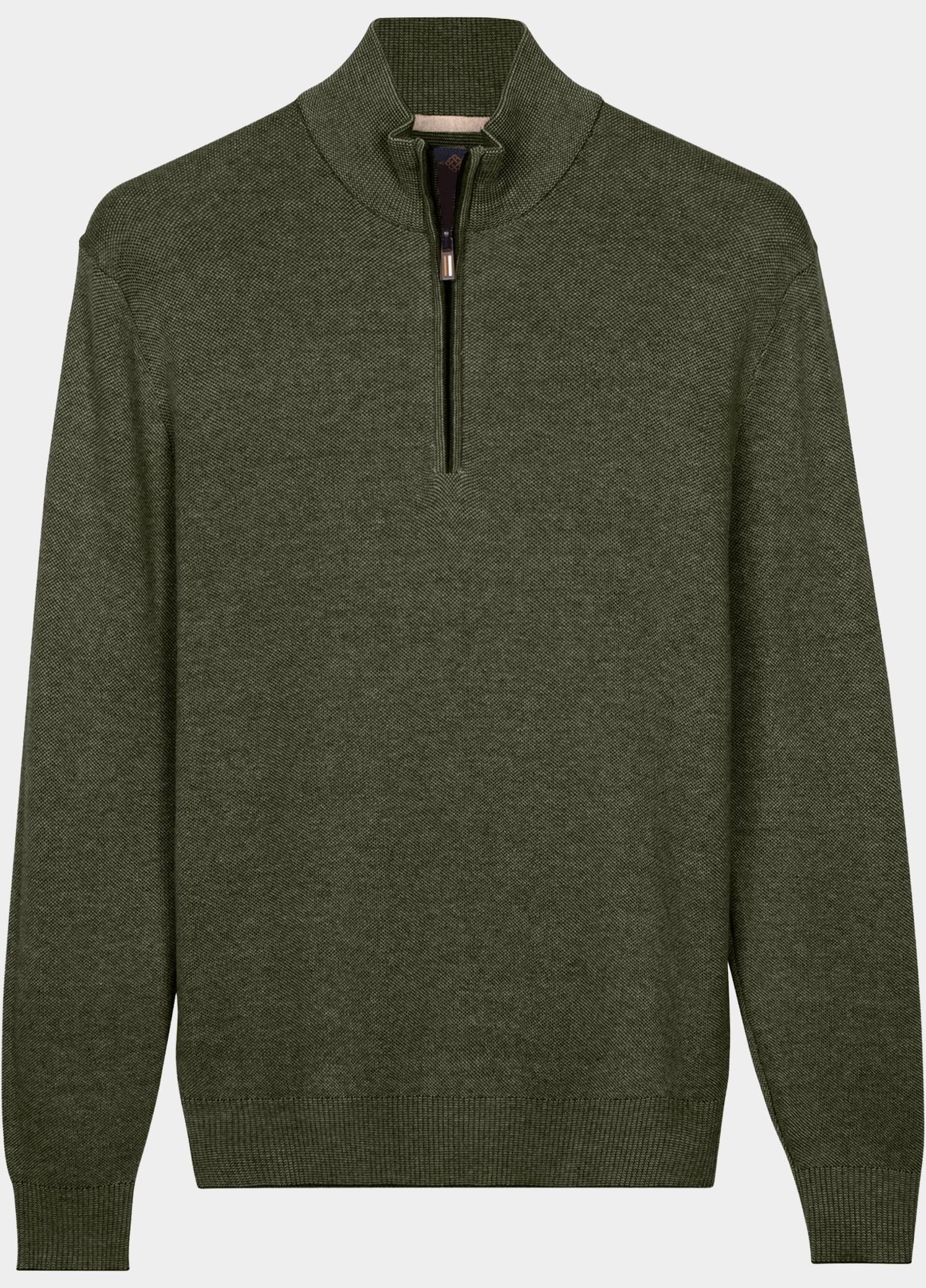 Baileys Half Zip Groen all-over 2-Tone 628409/795