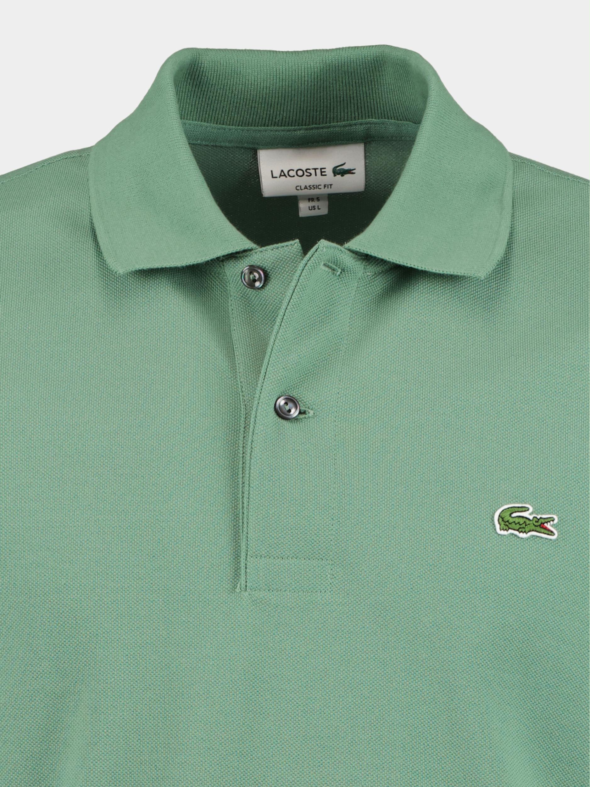 Lacoste Polo korte mouw Groen regular fit L1212/KX5