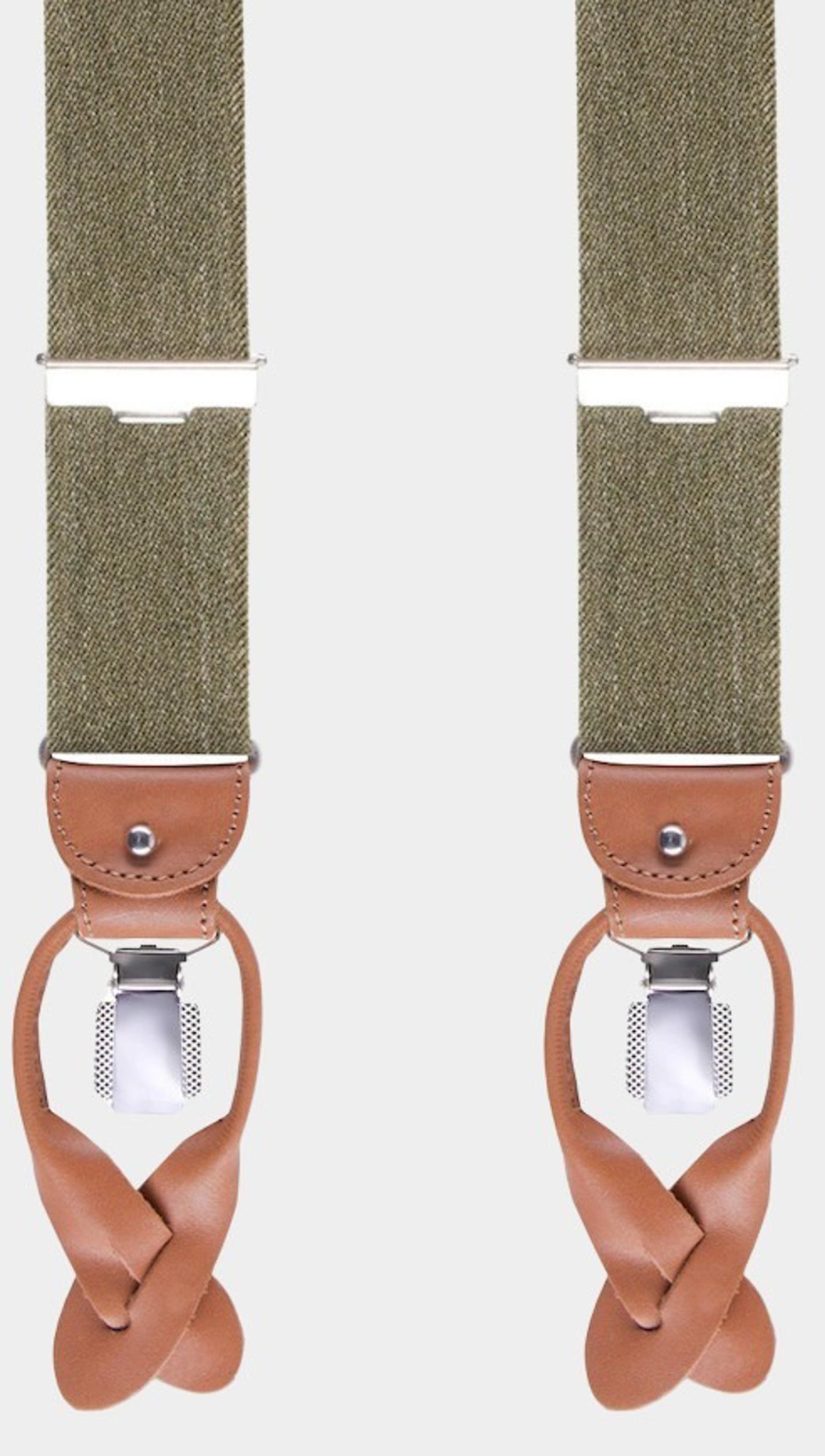 Profuomo Bretels Groen  PP1L00007/C