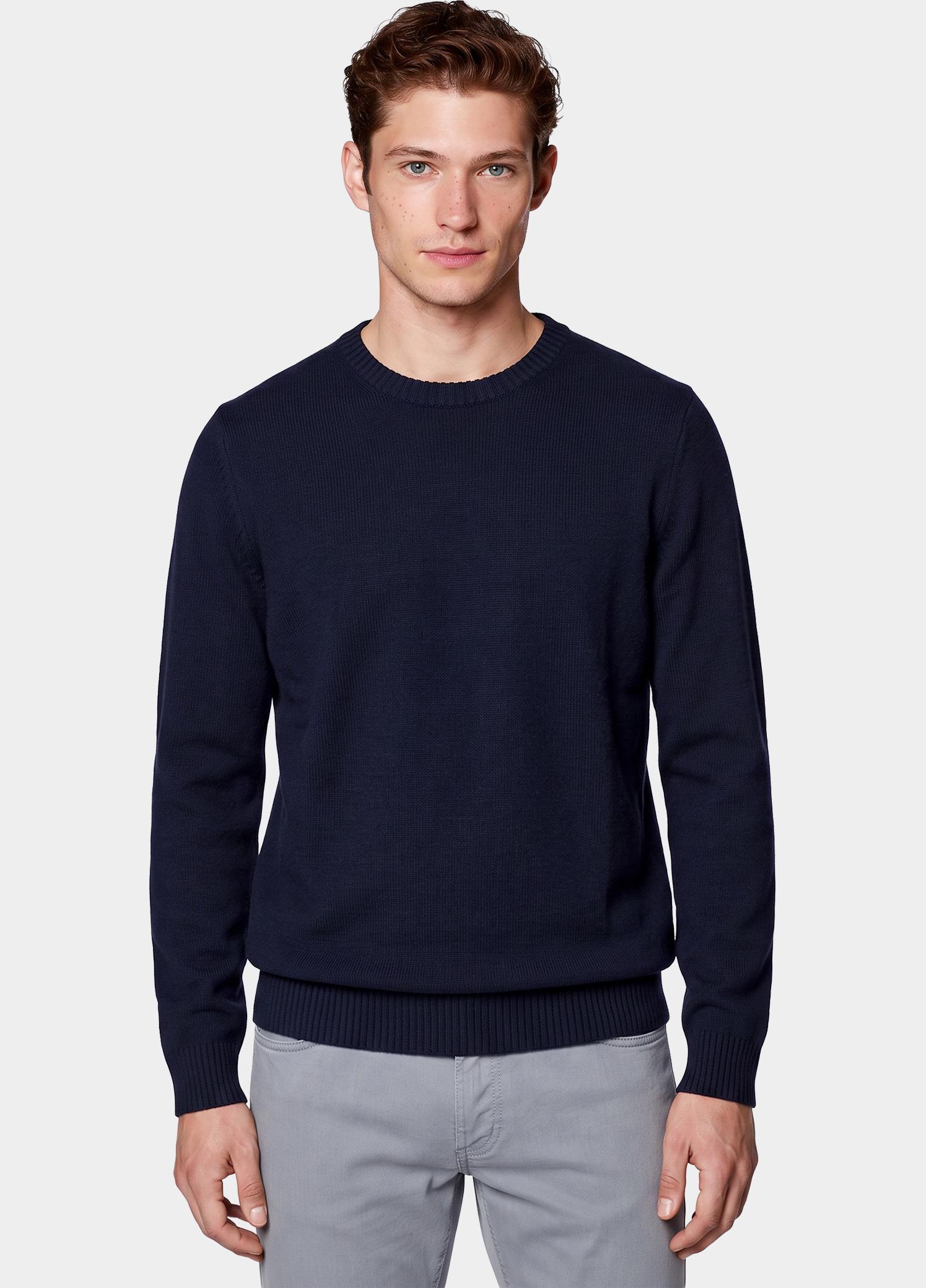 Basefield Pullover heren Blauw  219018511/654