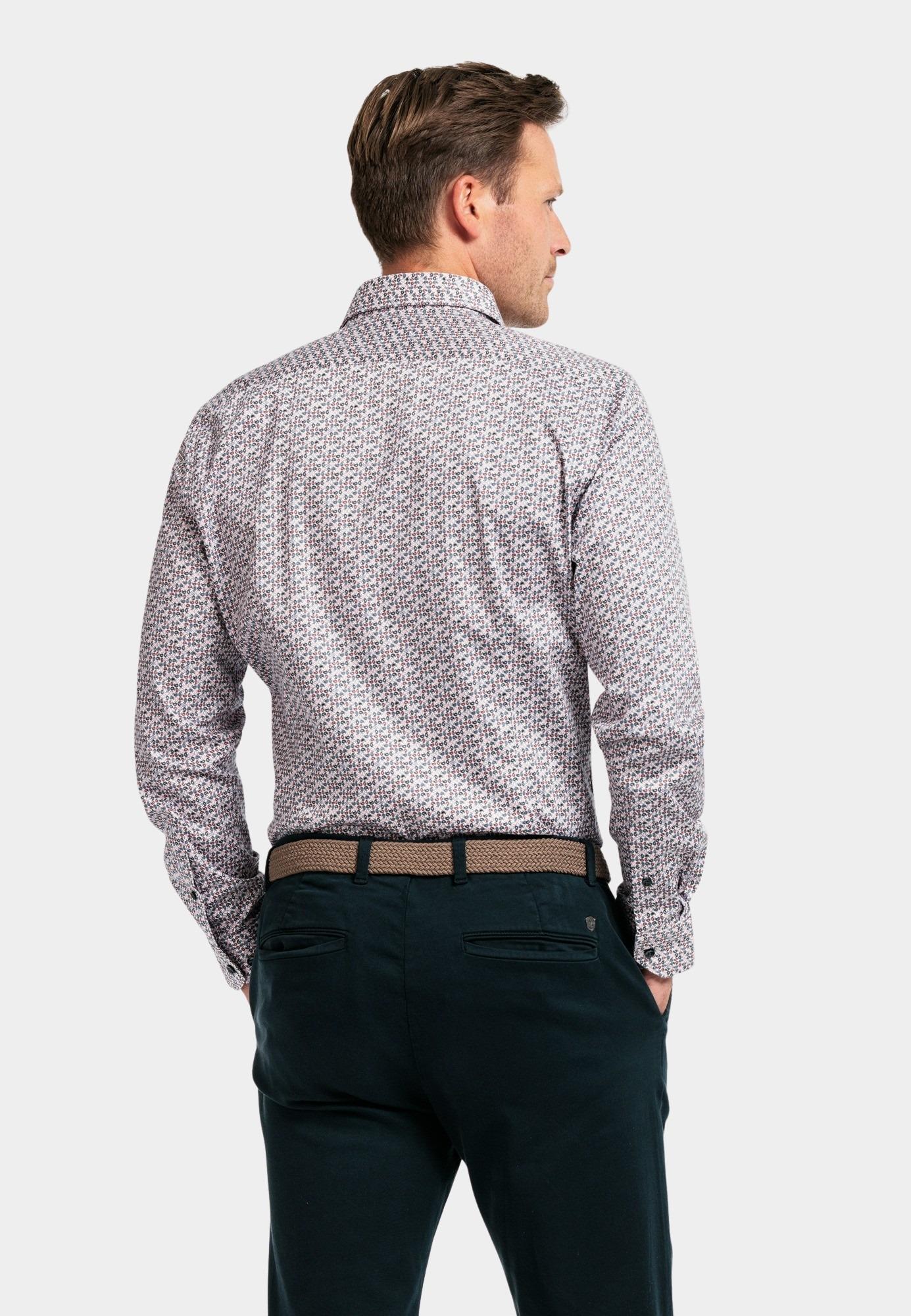 Giordano Casual hemd lange mouw Roze Maggiore, LS Semi Cutaway Min 427867/50