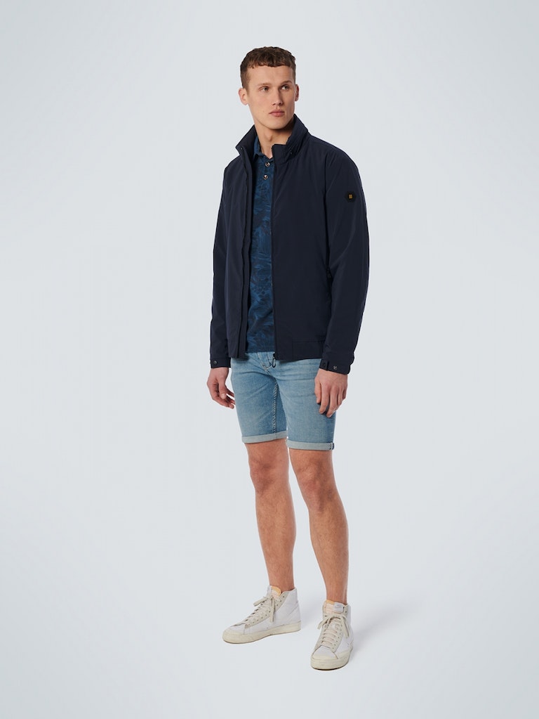 No Excess Zomerjack Blauw Jacket Short fit 19630214/078