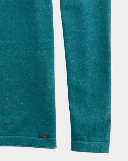 Olymp Pullover Groen Rundhals Strick 535585/88