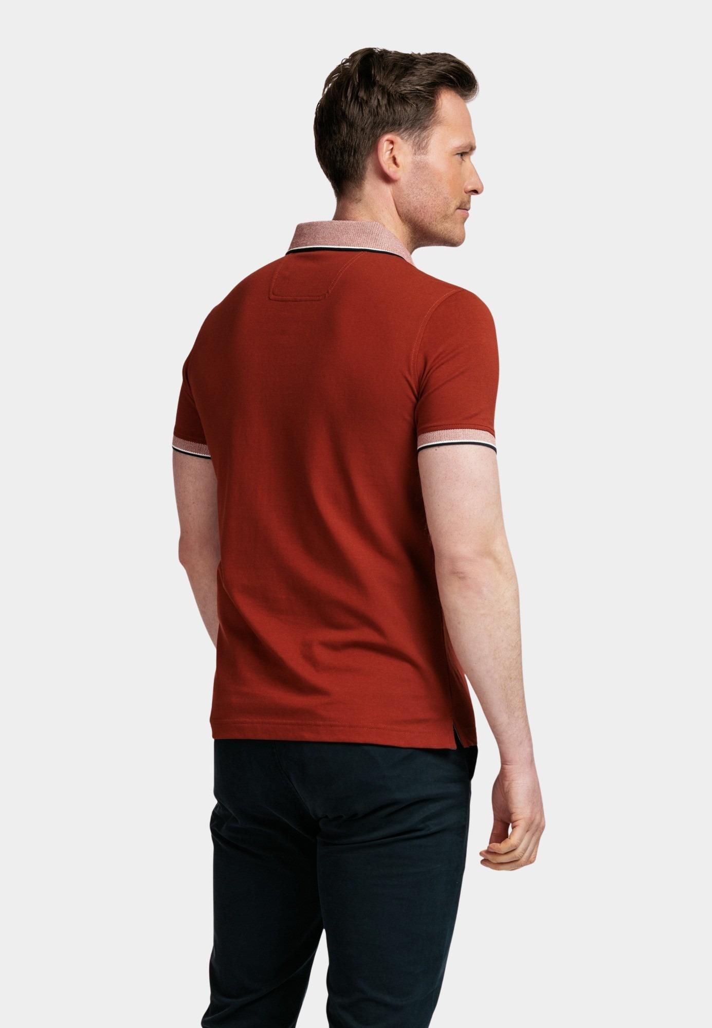 Baileys Polo korte mouw Rood Poloshirt Pique 415288/85