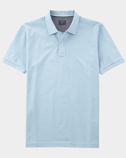 Olymp Polo korte mouw Blauw Polo PiquÃ© solid 540952/11