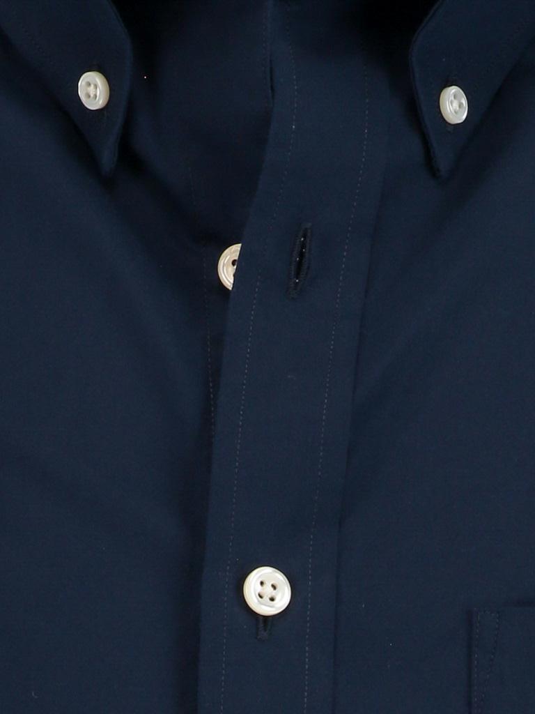 Gant Casual hemd korte mouw Blauw Overhemd korte mouw donkerblau 3046401/410