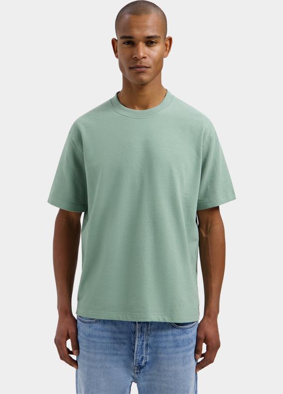 Dstrezzed T-shirt korte mouw Groen Lasse Tee 203072/565
