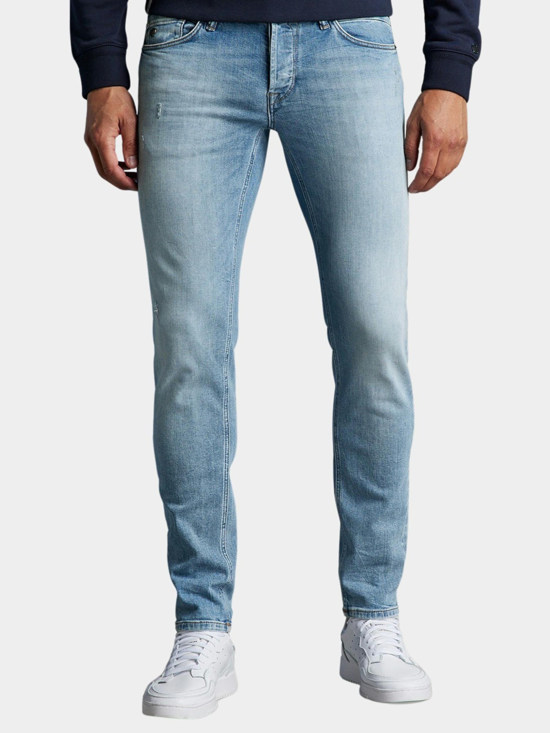 Cast Iron 5-Pocket Jeans Blauw RISER SLIM HIDDEN INDIGO WASH CTR2302700/HIW