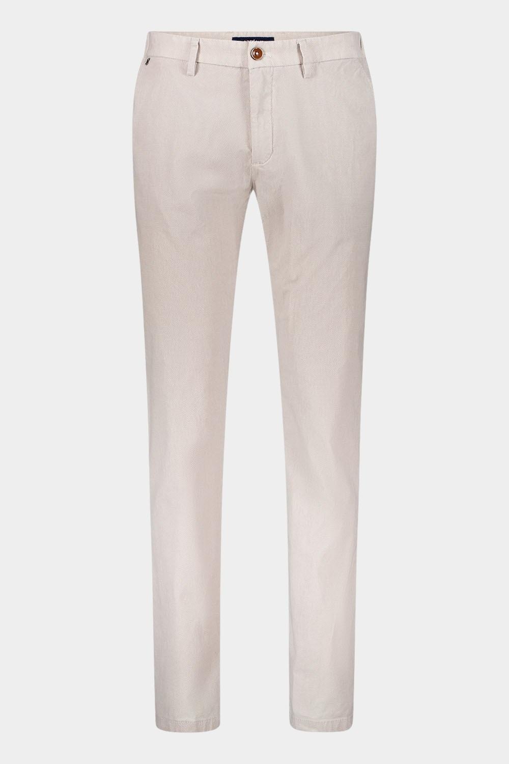 Gardeur Chino Beige Hose Flatfront Tapered Fit TONIC-4 430801/1012