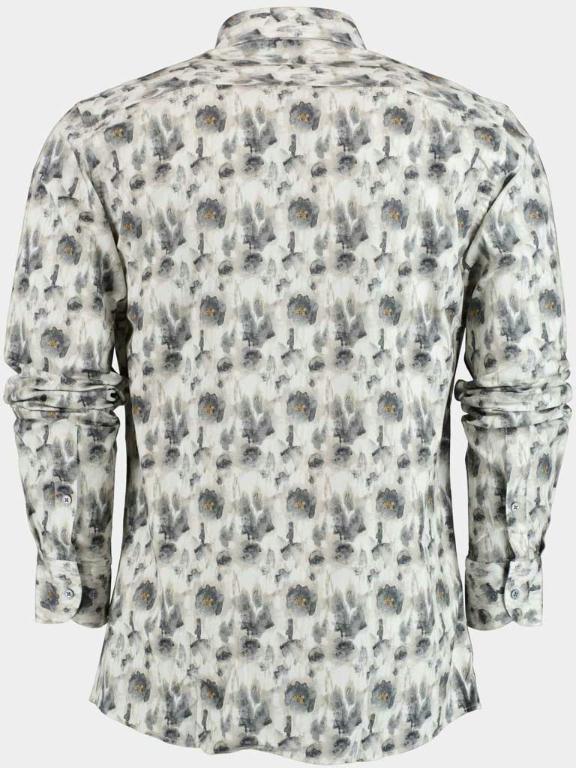 Innocente Business hemd lange mouw Grijs  Overhemd Innocente/Grey