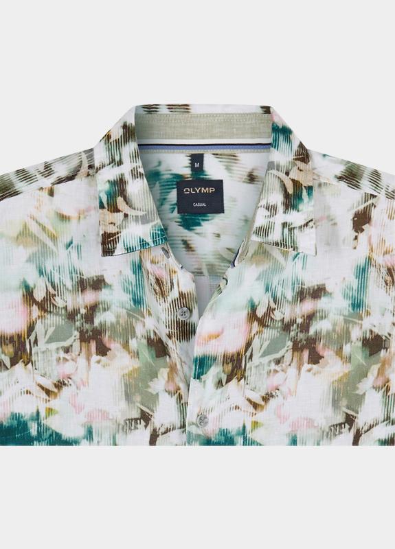 Olymp Overhemd heren Groen Casual 404614/47