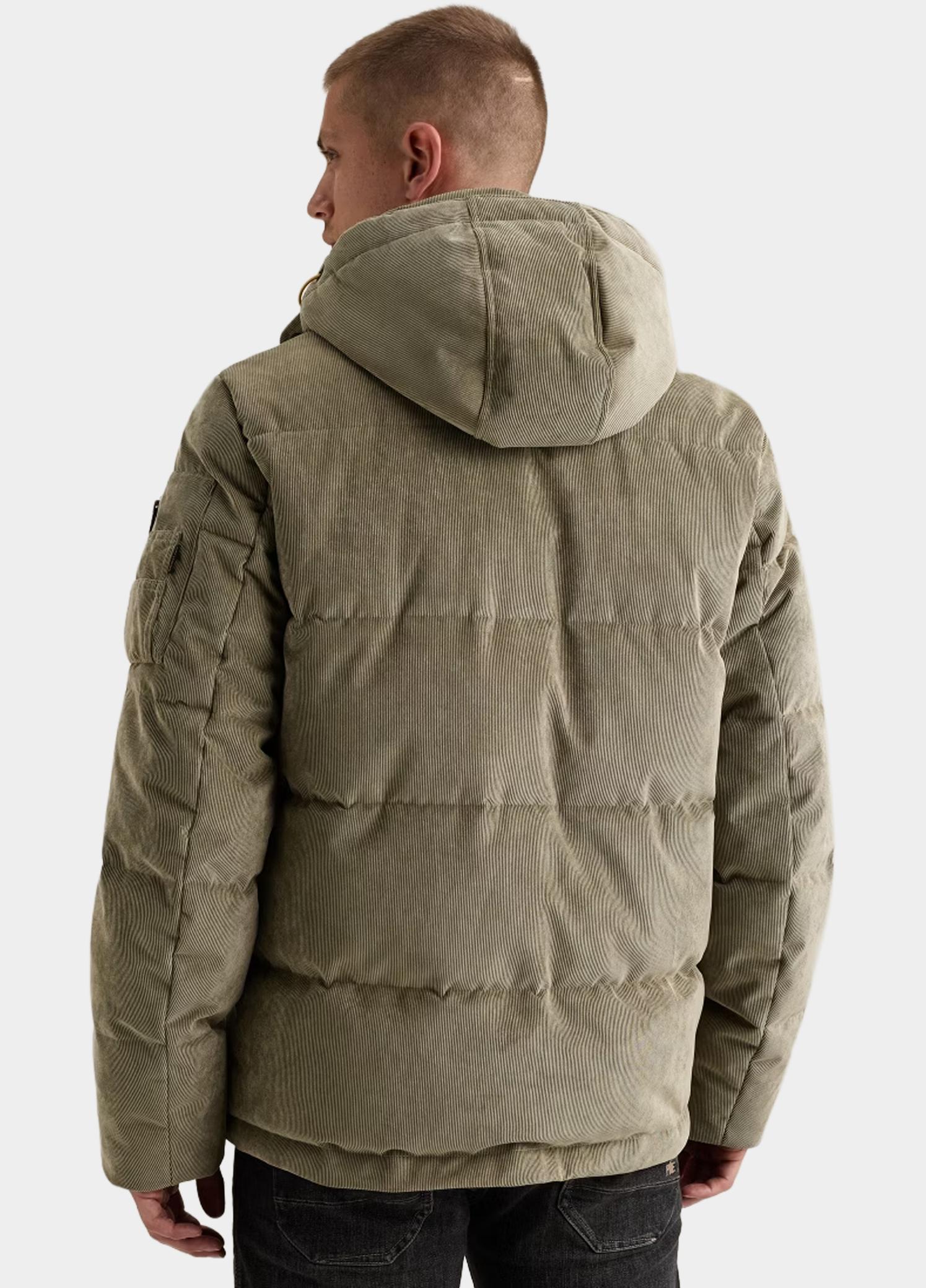 PME Legend Winterjas heren Groen Semi long jacket GOBBLER Clea PJA2609122/6485