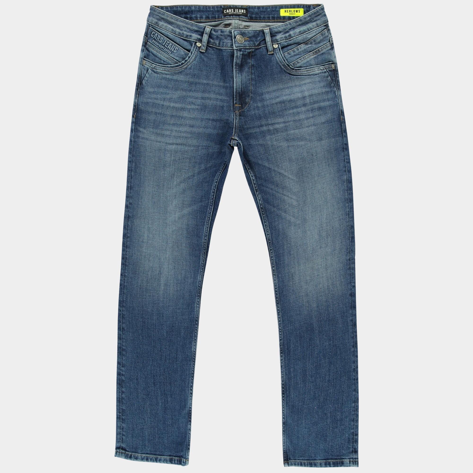 Cars Jeans 5-Pocket Jeans Blauw HERLOWS 77327/06