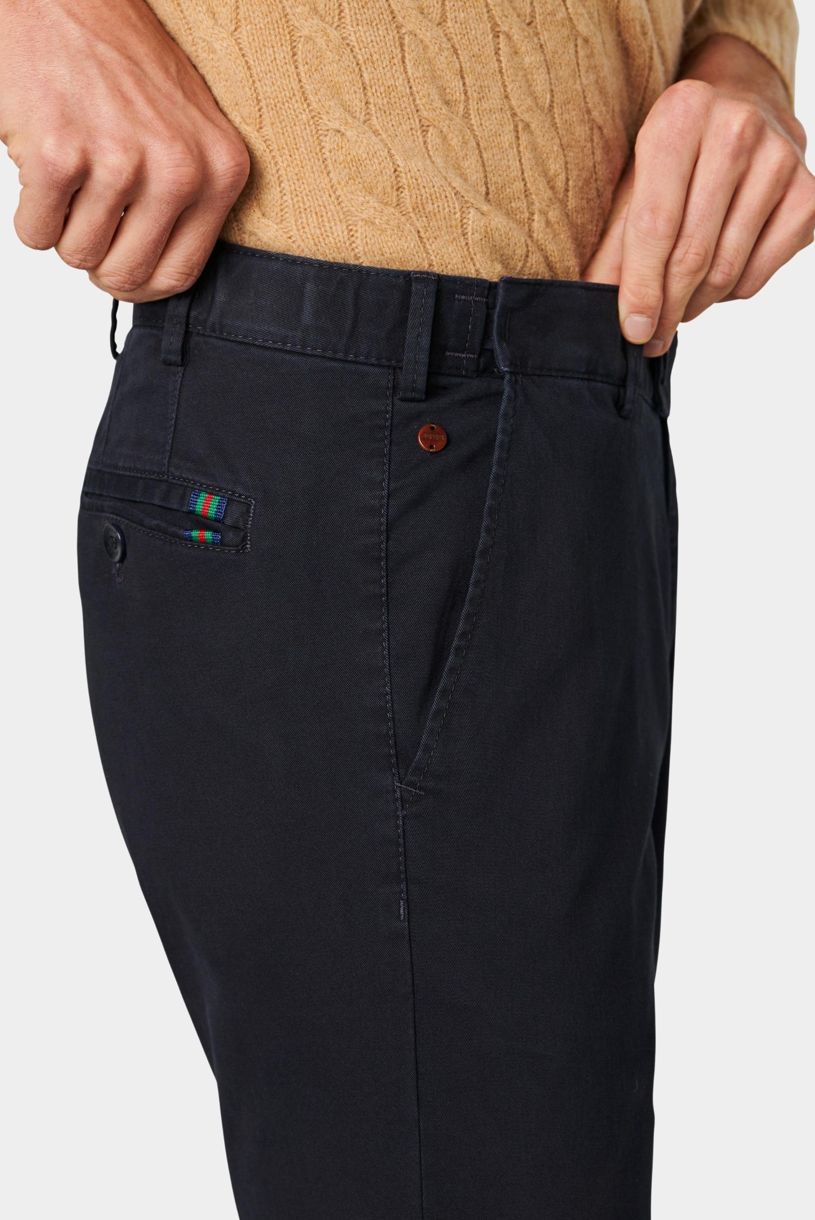 Meyer Chino Blauw Oslo 9-316 2230931600/18