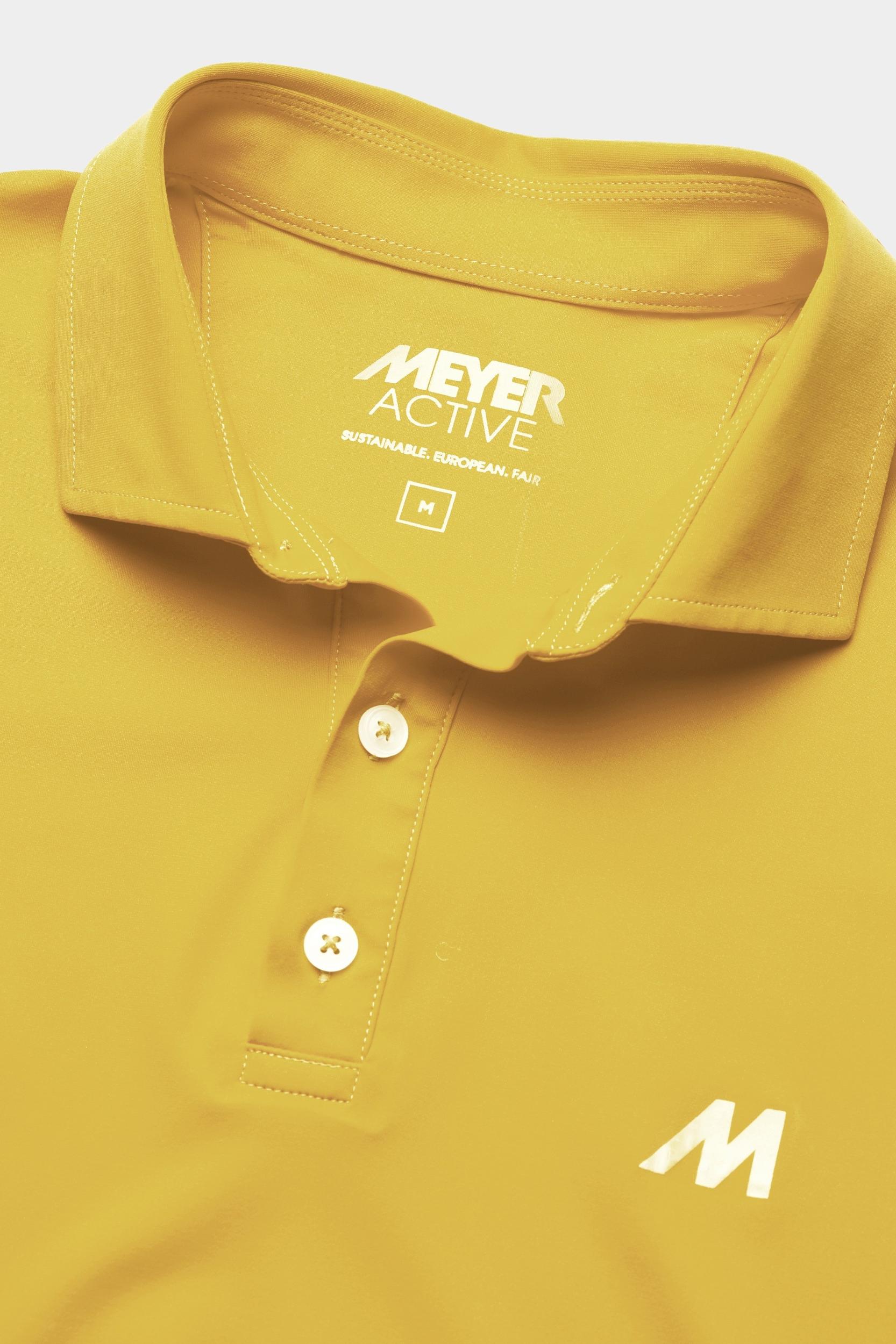 Meyer Polo korte mouw Geel TIGER Art.9-9005 9509900500/41