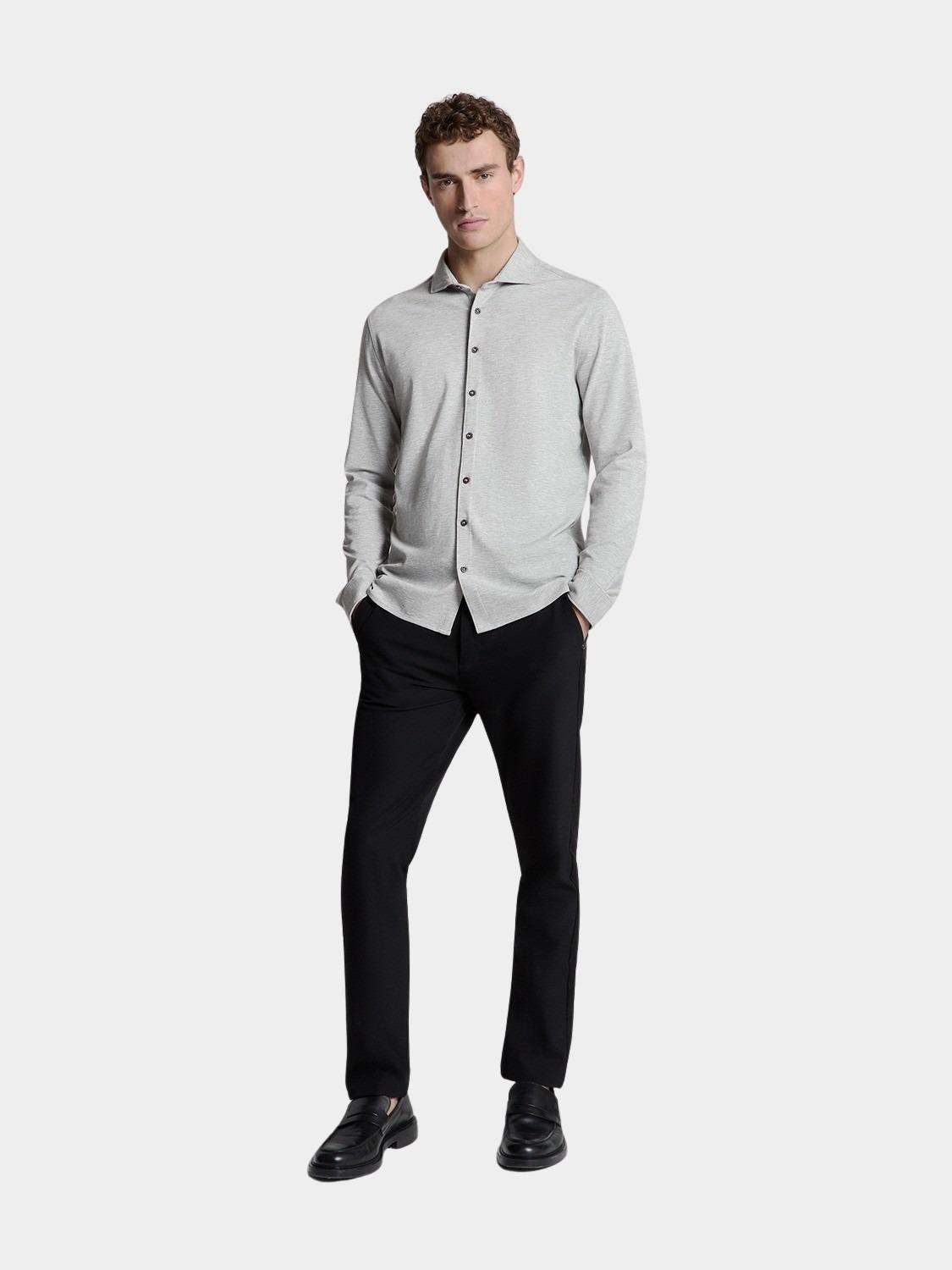 No Excess Casual hemd lange mouw Grijs  27410180/102
