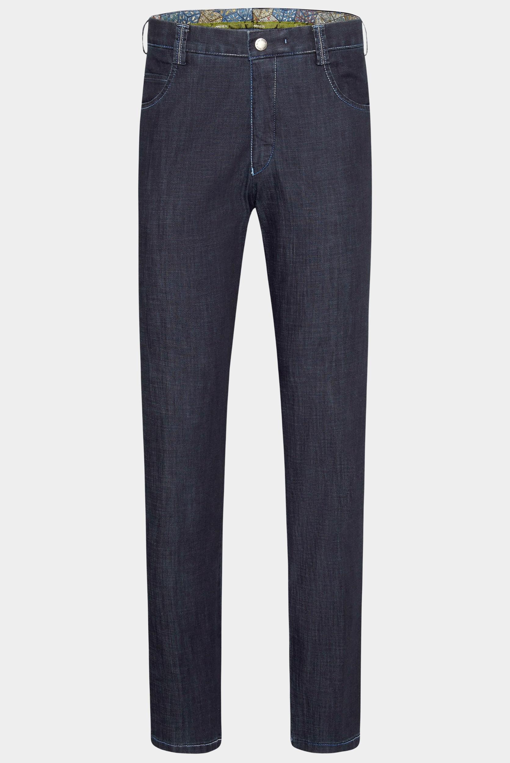 Meyer Flatfront Jeans Blauw DIEGO Art.1-611 3060161100/19